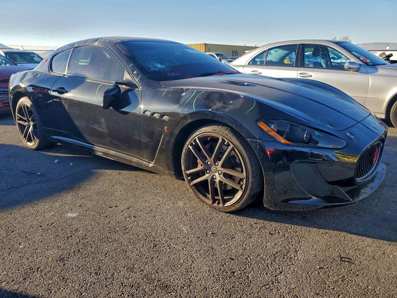 2012 Maserati Granturismo S Black vin: ZAM45MLA2C0061302