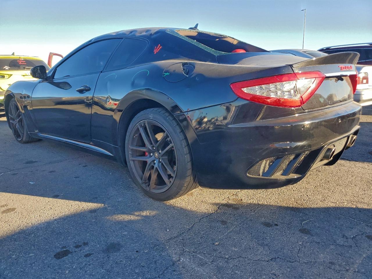 2012 Maserati Granturismo S Black vin: ZAM45MLA2C0061302