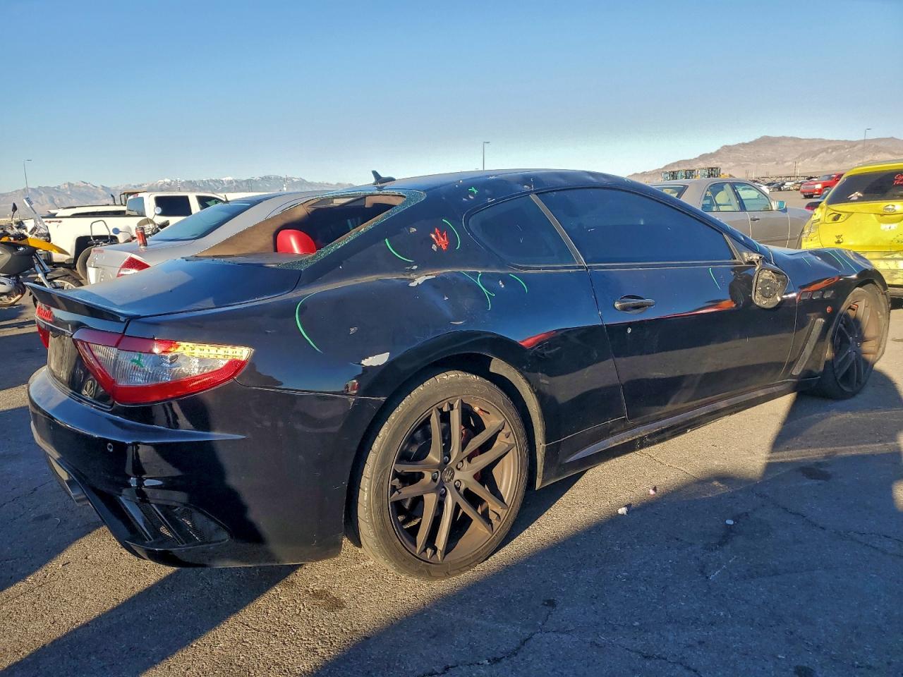 2012 Maserati Granturismo S Black vin: ZAM45MLA2C0061302