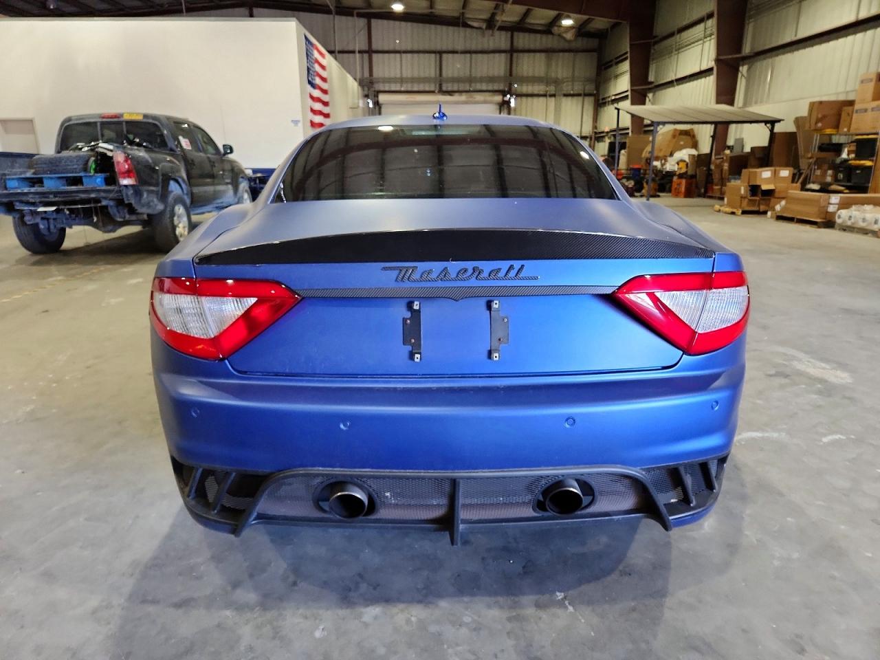 2012 Maserati Granturismo S Blue vin: ZAM45MLA8C0063488