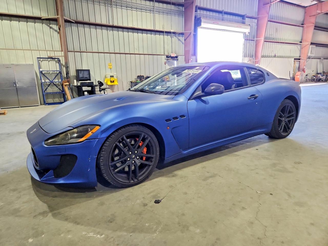 2012 Maserati Granturismo S Blue vin: ZAM45MLA8C0063488