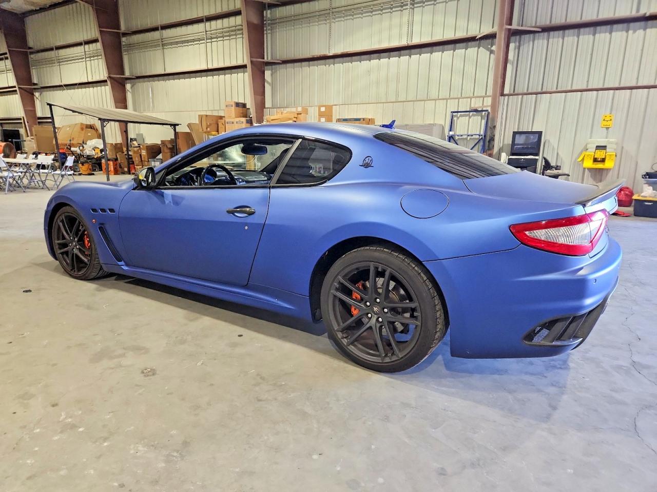 2012 Maserati Granturismo S Blue vin: ZAM45MLA8C0063488