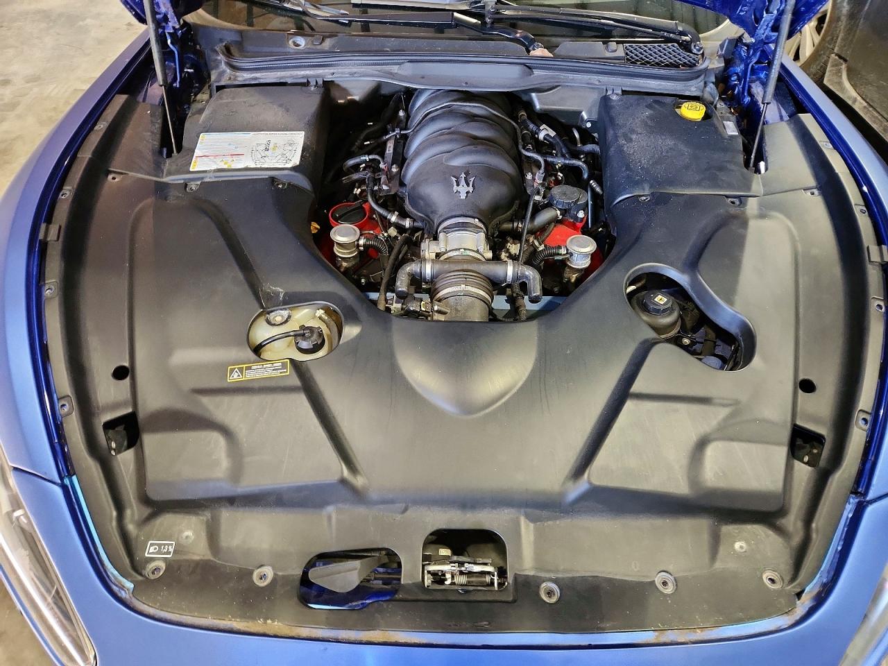 2012 Maserati Granturismo S Blue vin: ZAM45MLA8C0063488