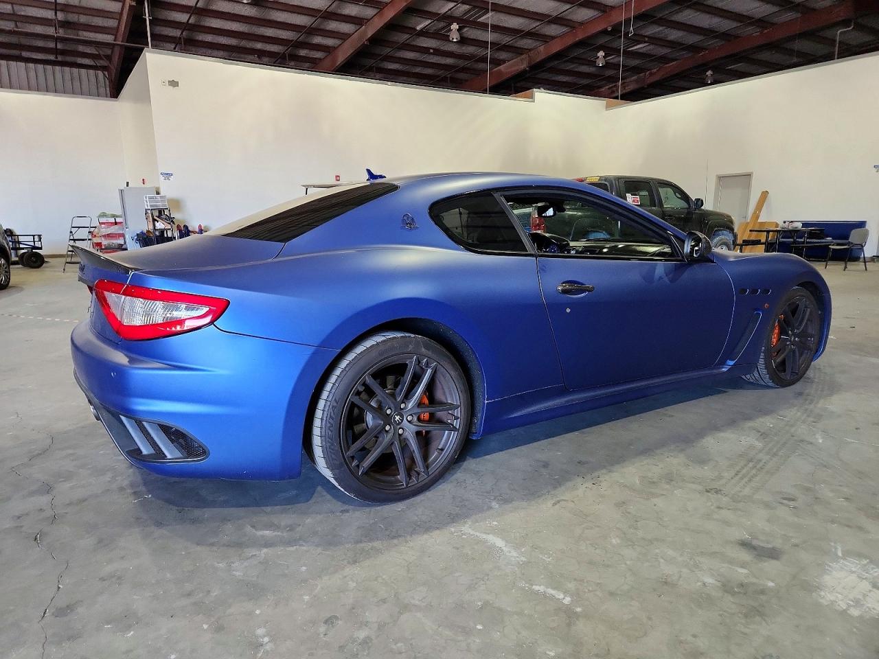 2012 Maserati Granturismo S Blue vin: ZAM45MLA8C0063488