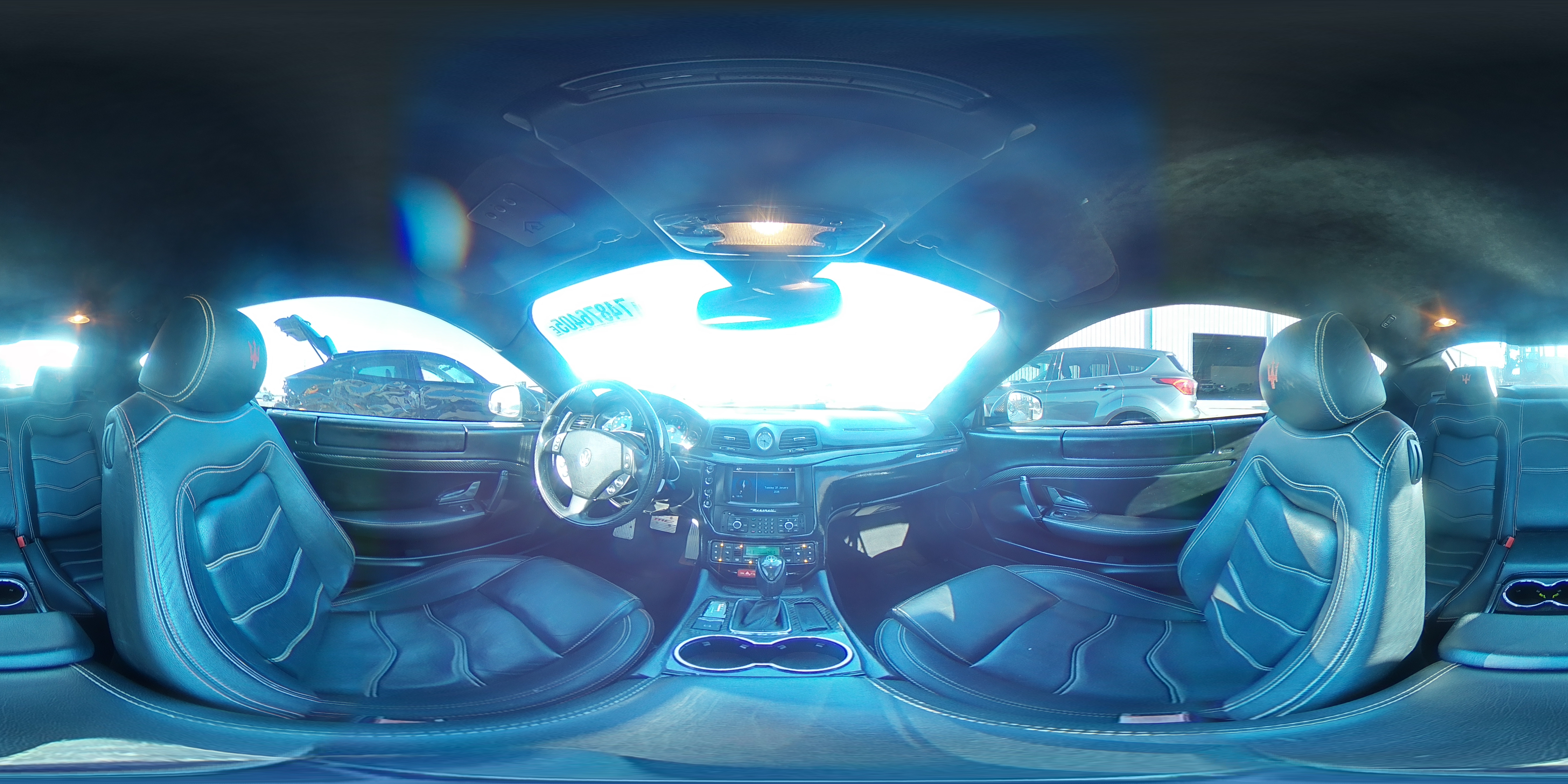 2012 Maserati Granturismo S Blue vin: ZAM45MLA8C0063488