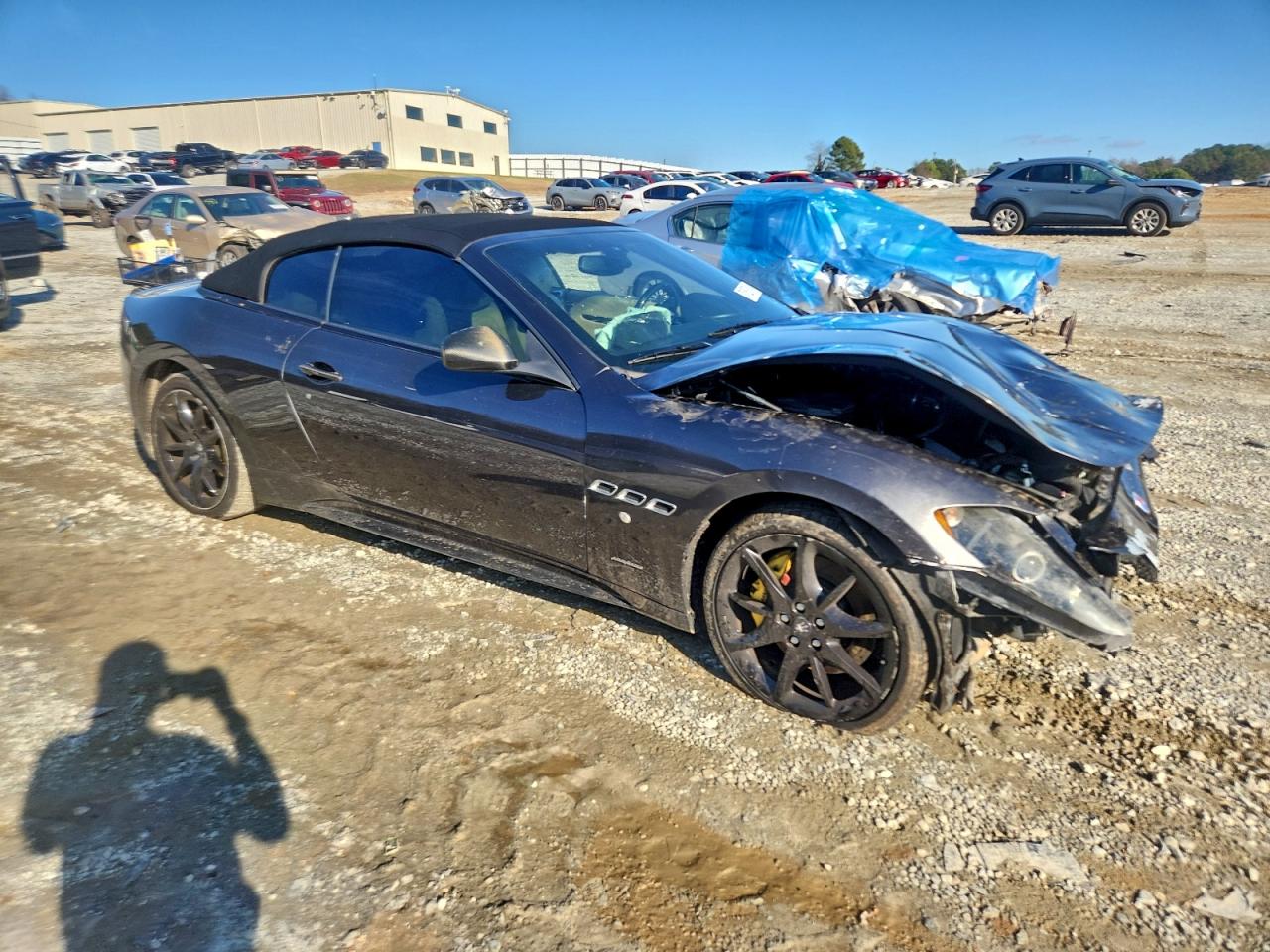 2012 Maserati Granturismo S Black vin: ZAM45MMA0C0061300