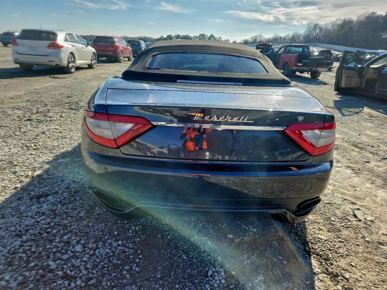 2012 Maserati Granturismo S Black vin: ZAM45MMA0C0061300
