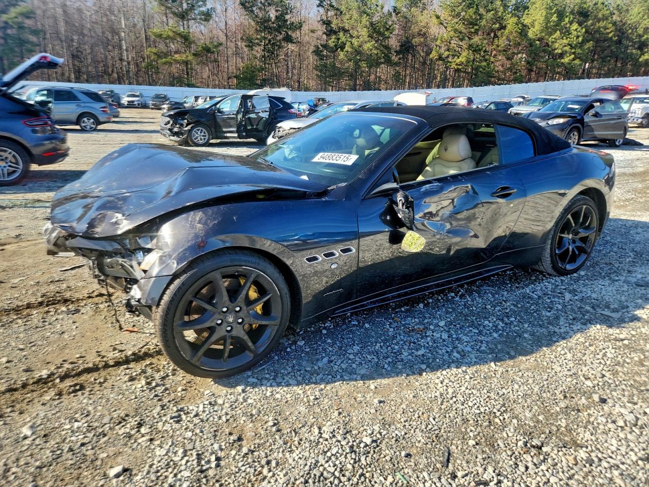 2012 Maserati Granturismo S Black vin: ZAM45MMA0C0061300