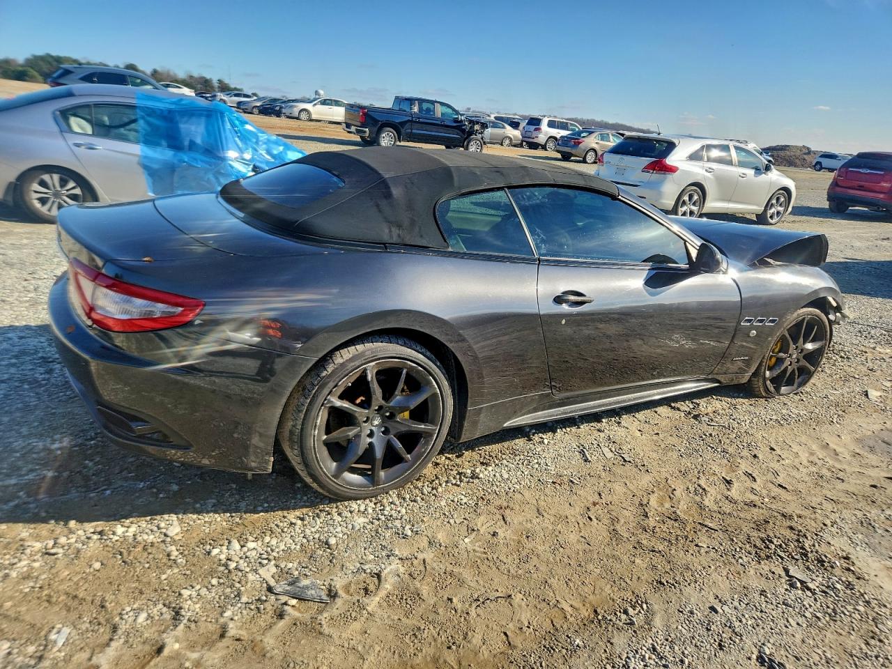 2012 Maserati Granturismo S Black vin: ZAM45MMA0C0061300