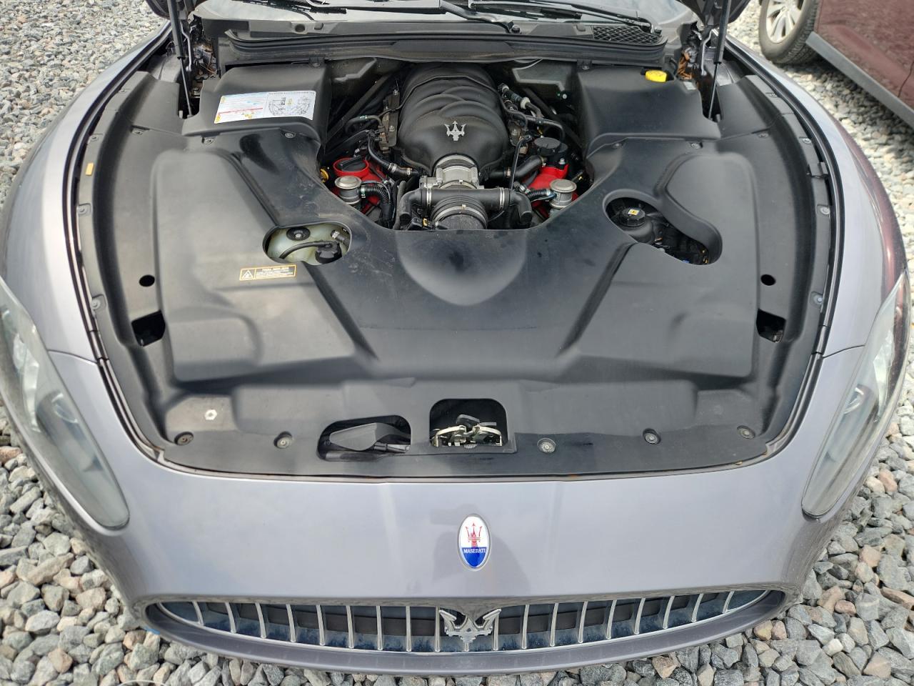 2013 Maserati Granturismo S Gray vin: ZAM45MMA0D0070967