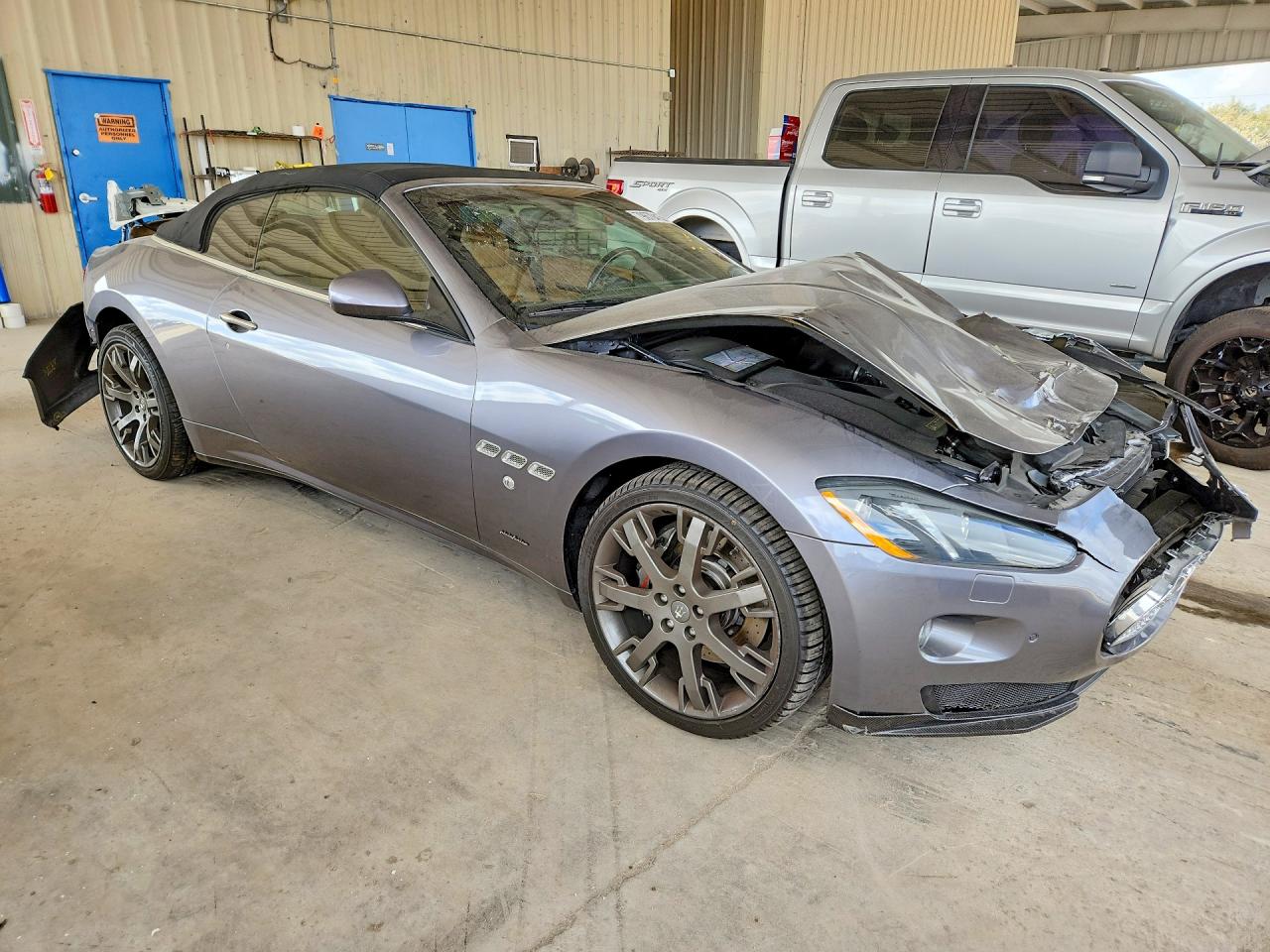 2013 Maserati Granturismo S Gray vin: ZAM45MMA0D0071715