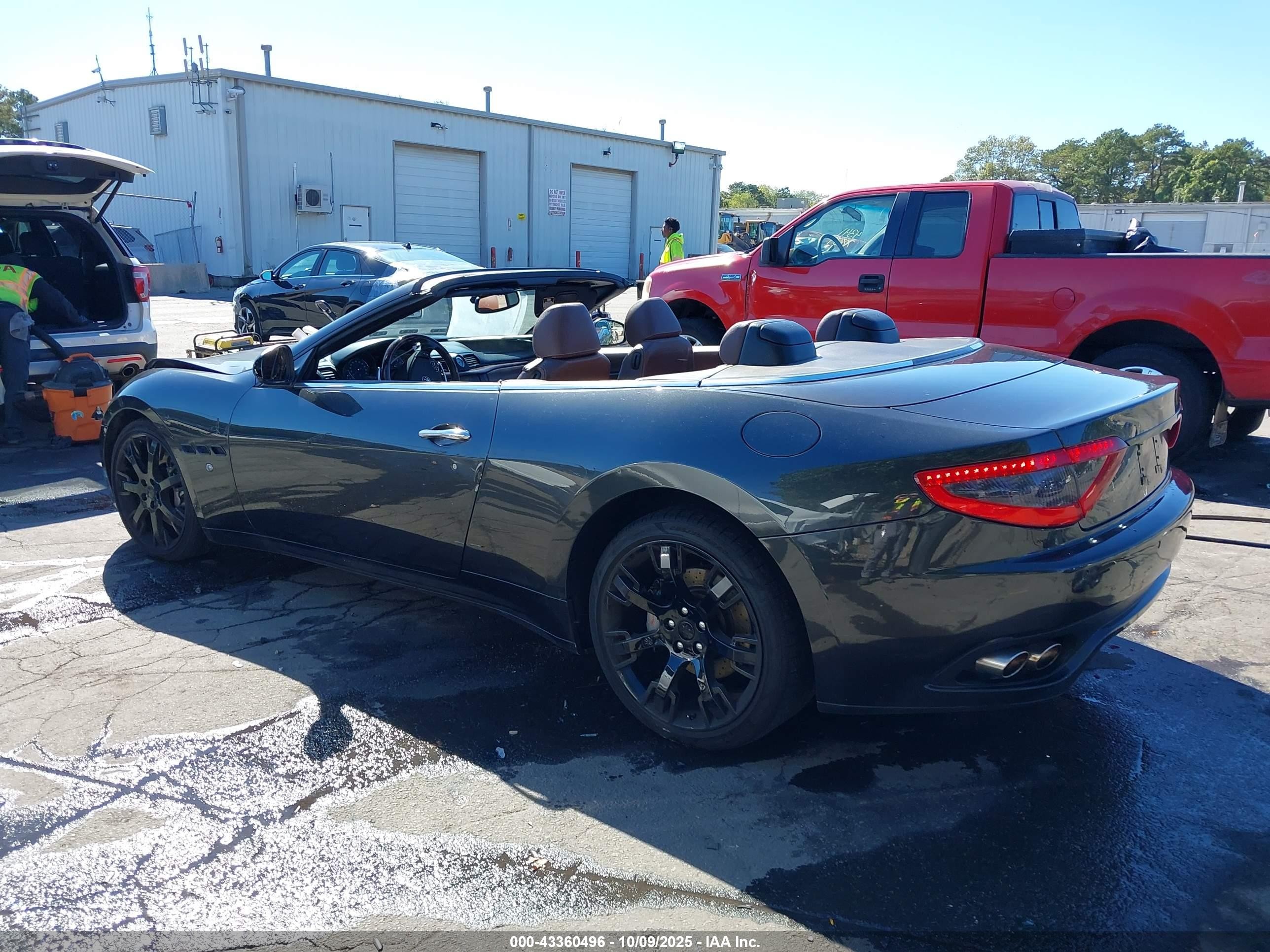 2013 Maserati Granturismo   Gray vin: ZAM45MMA1D0067267
