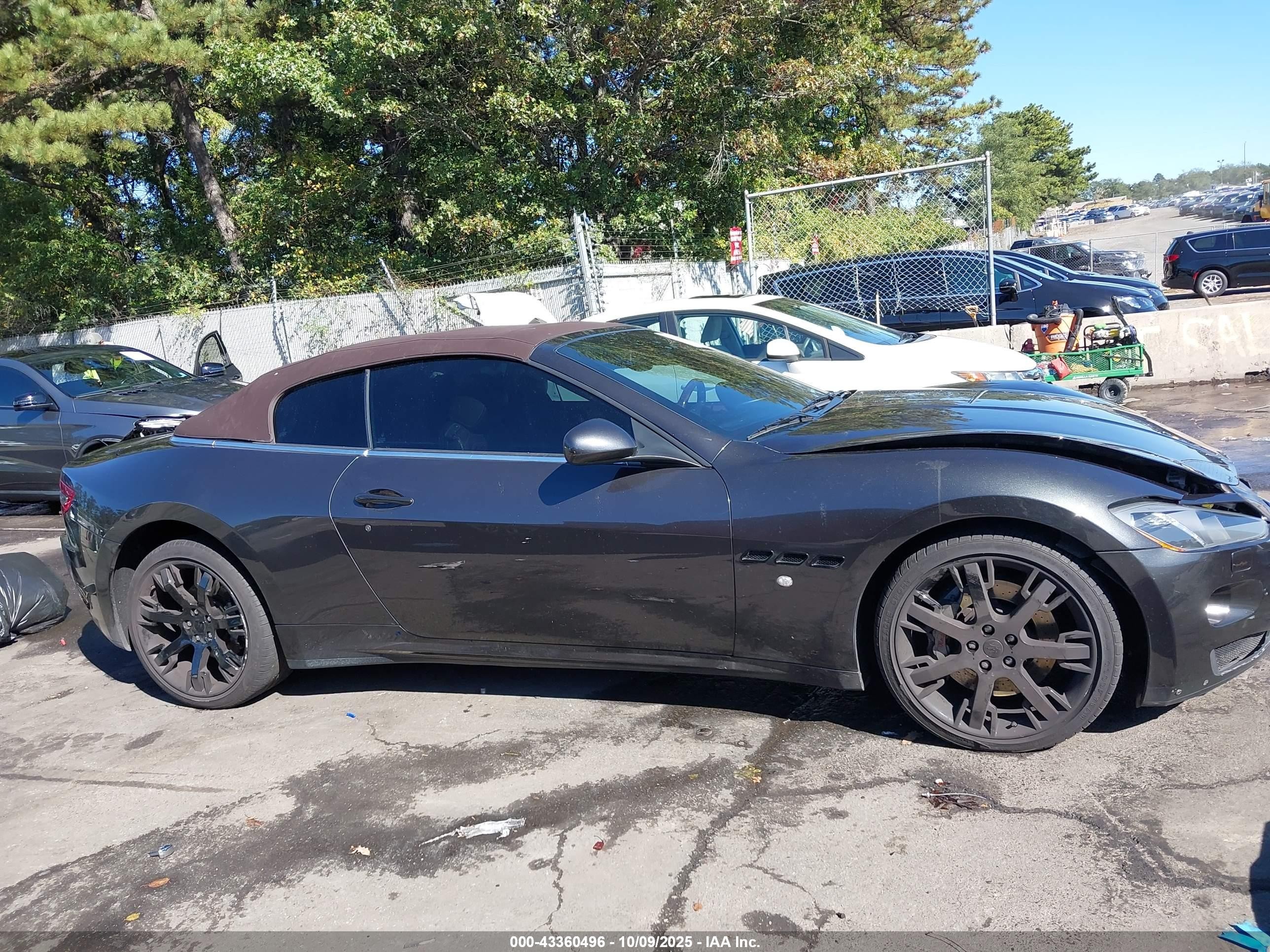2013 Maserati Granturismo   Gray vin: ZAM45MMA1D0067267