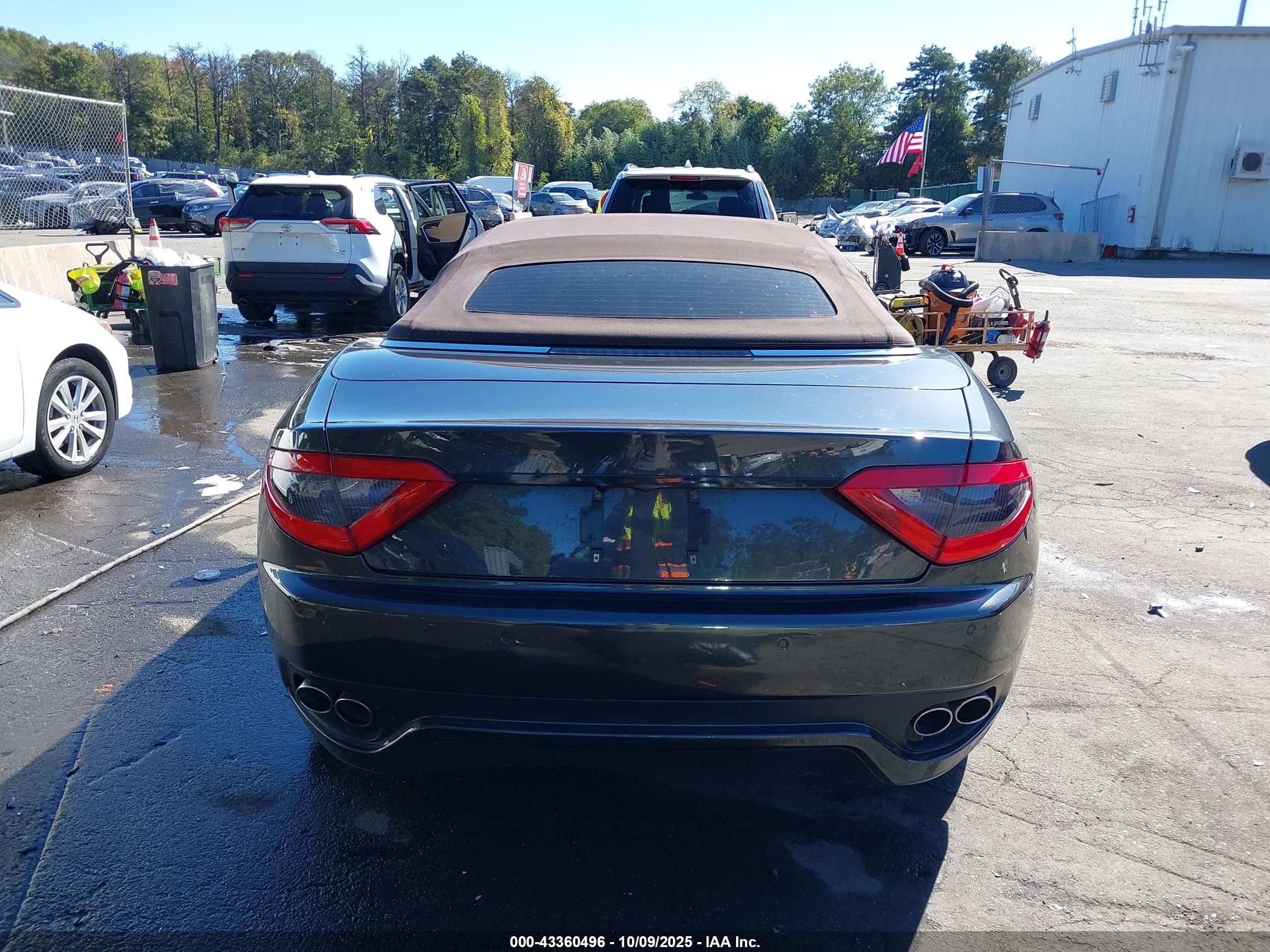 2013 Maserati Granturismo   Gray vin: ZAM45MMA1D0067267