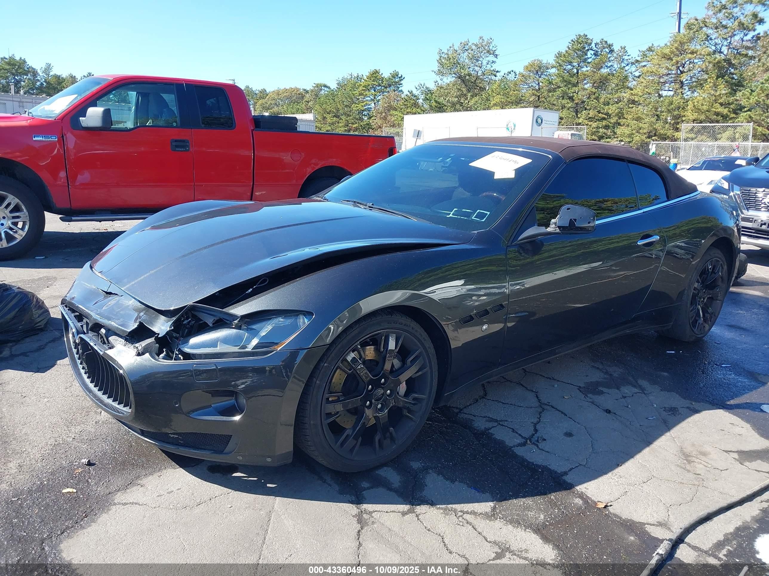 2013 Maserati Granturismo   Gray vin: ZAM45MMA1D0067267