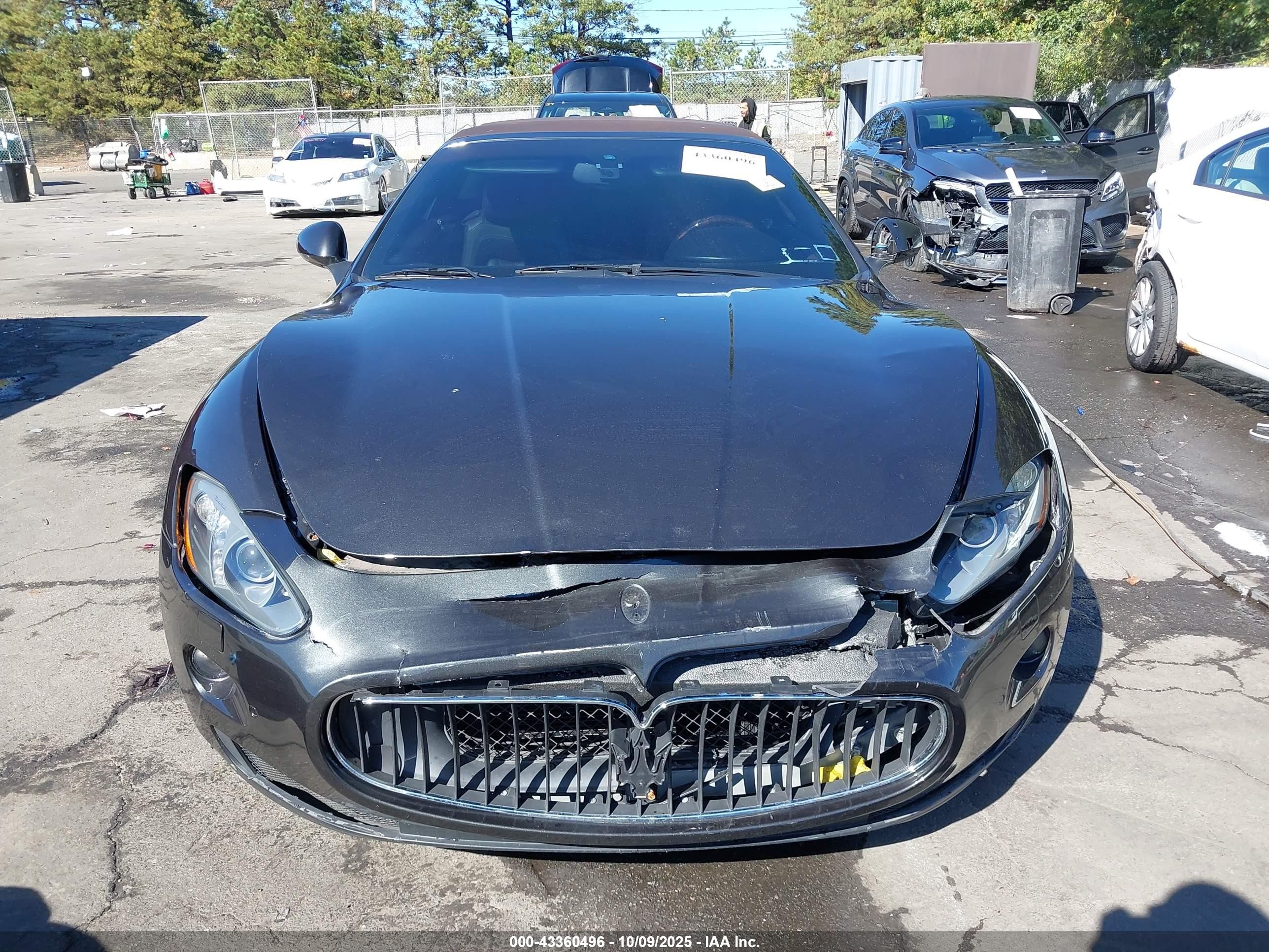 2013 Maserati Granturismo   Gray vin: ZAM45MMA1D0067267
