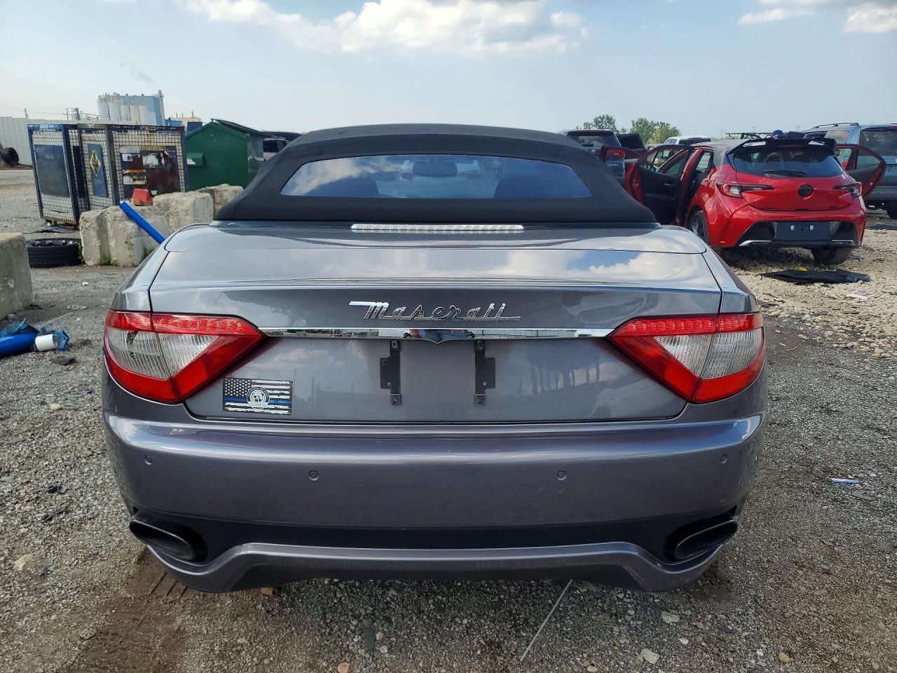 2012 Maserati Granturismo S Gray vin: ZAM45MMA3C0061825