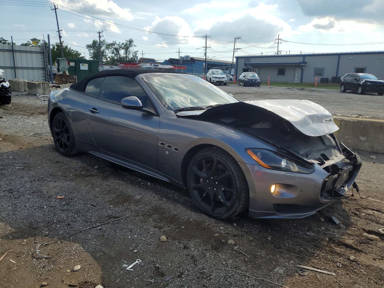 2012 Maserati Granturismo S Gray vin: ZAM45MMA3C0061825