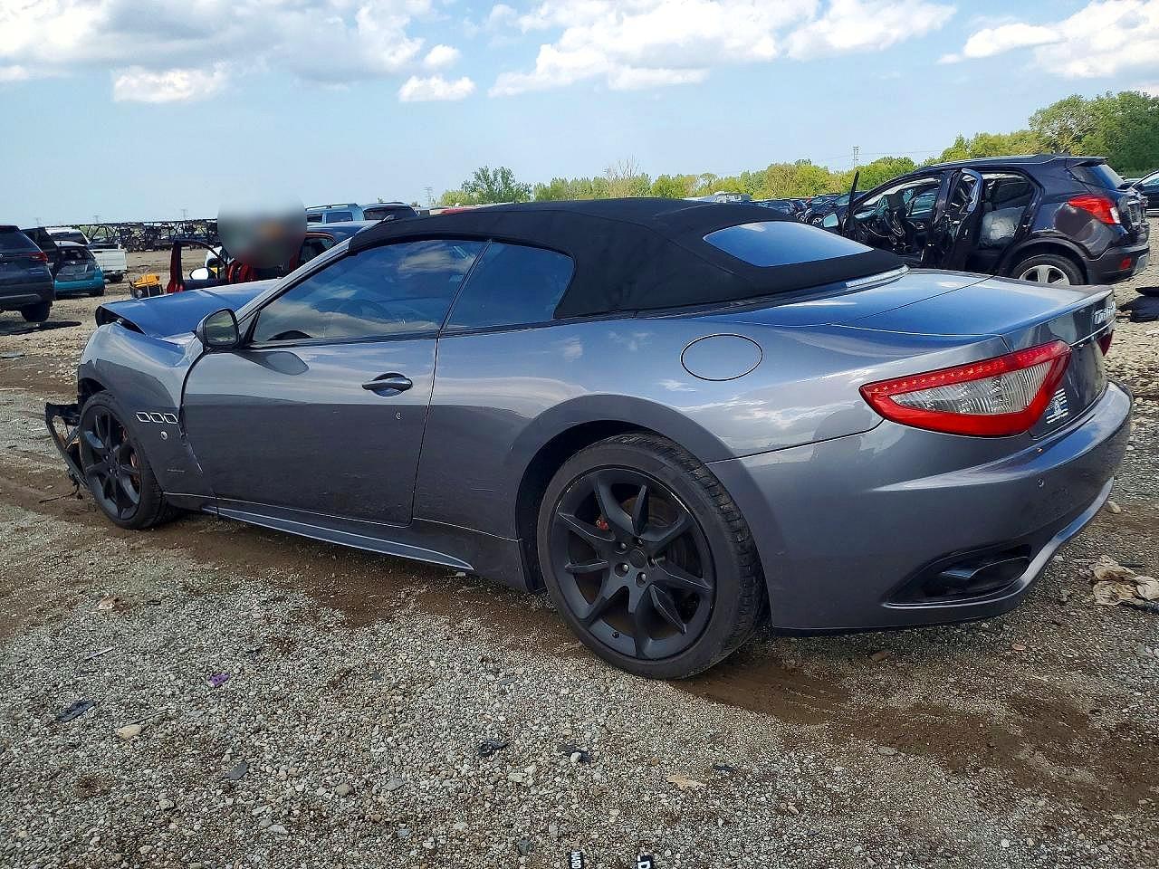 2012 Maserati Granturismo S Gray vin: ZAM45MMA3C0061825