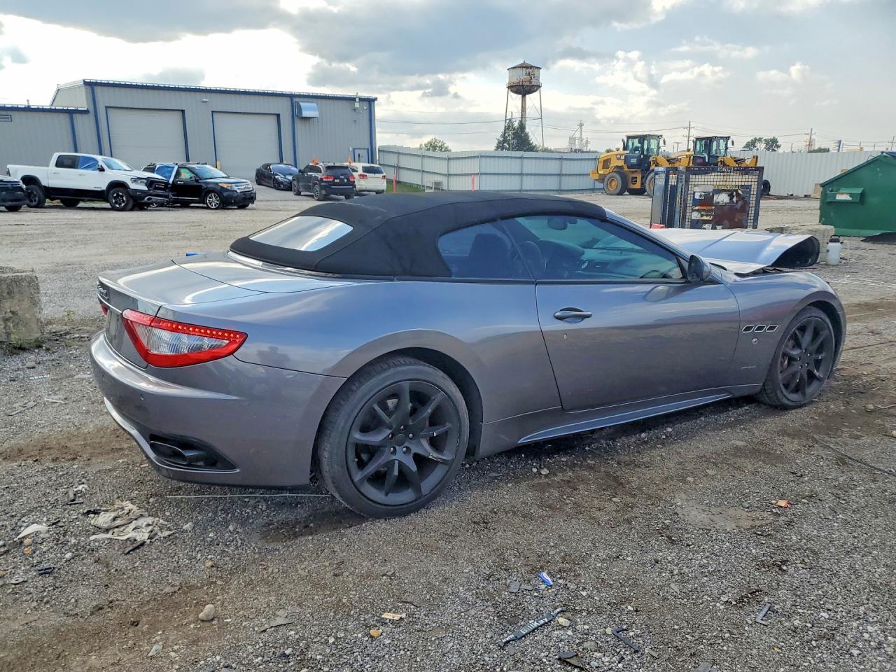 2012 Maserati Granturismo S Gray vin: ZAM45MMA3C0061825