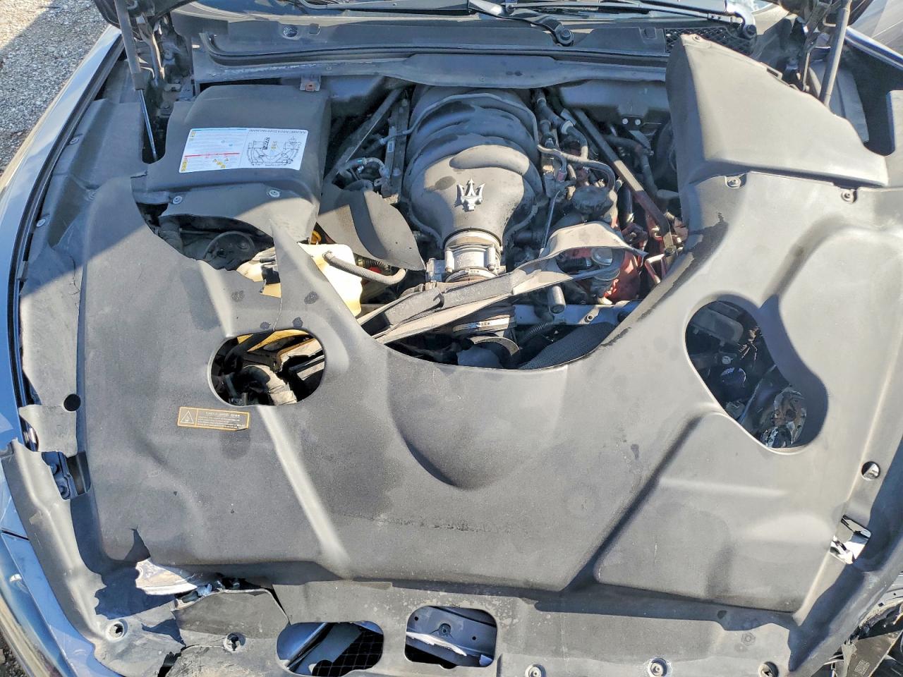 2012 Maserati Granturismo S Gray vin: ZAM45MMA3C0061825