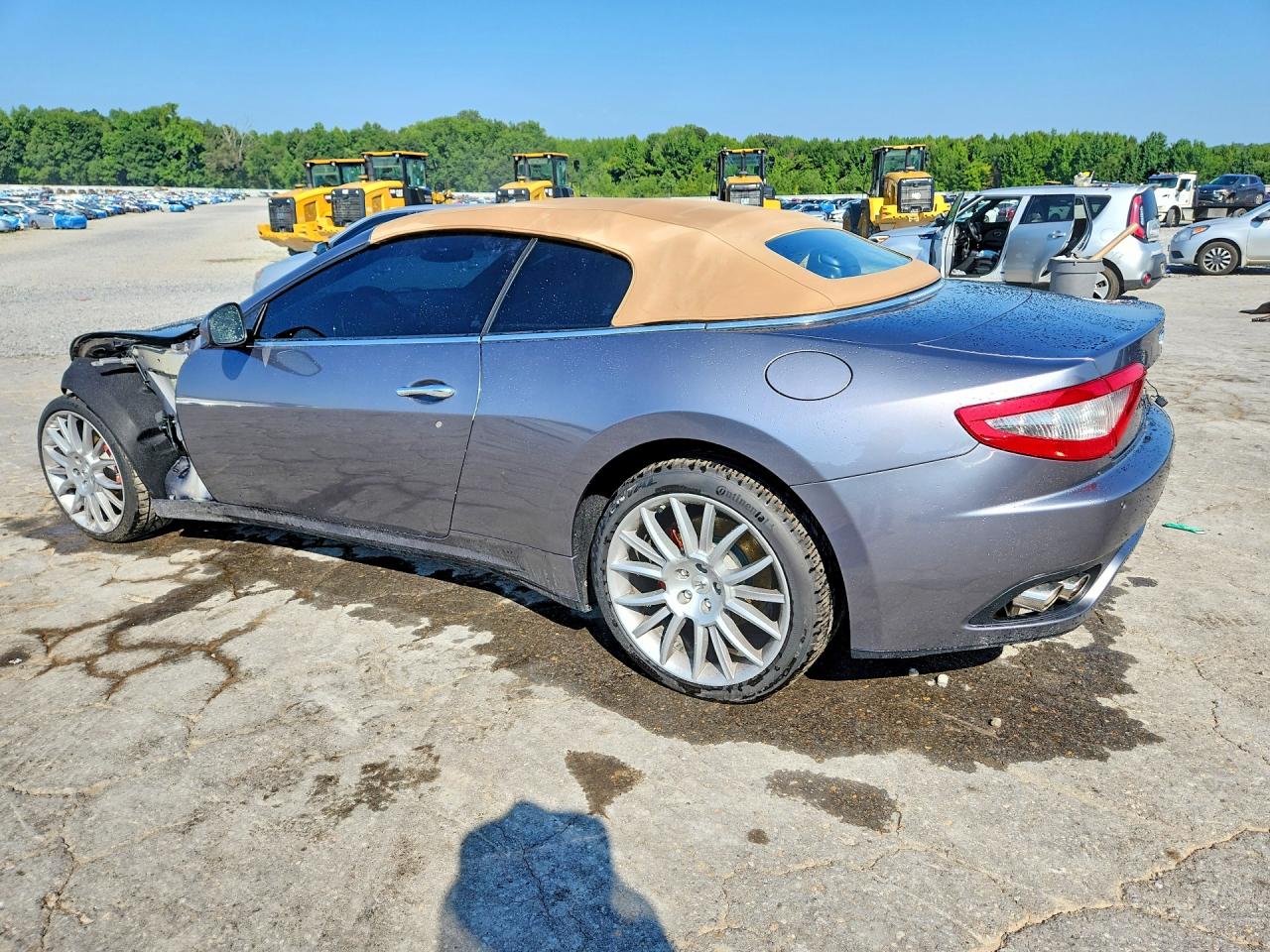 2014 Maserati Granturismo S Gray vin: ZAM45MMA3E0093404