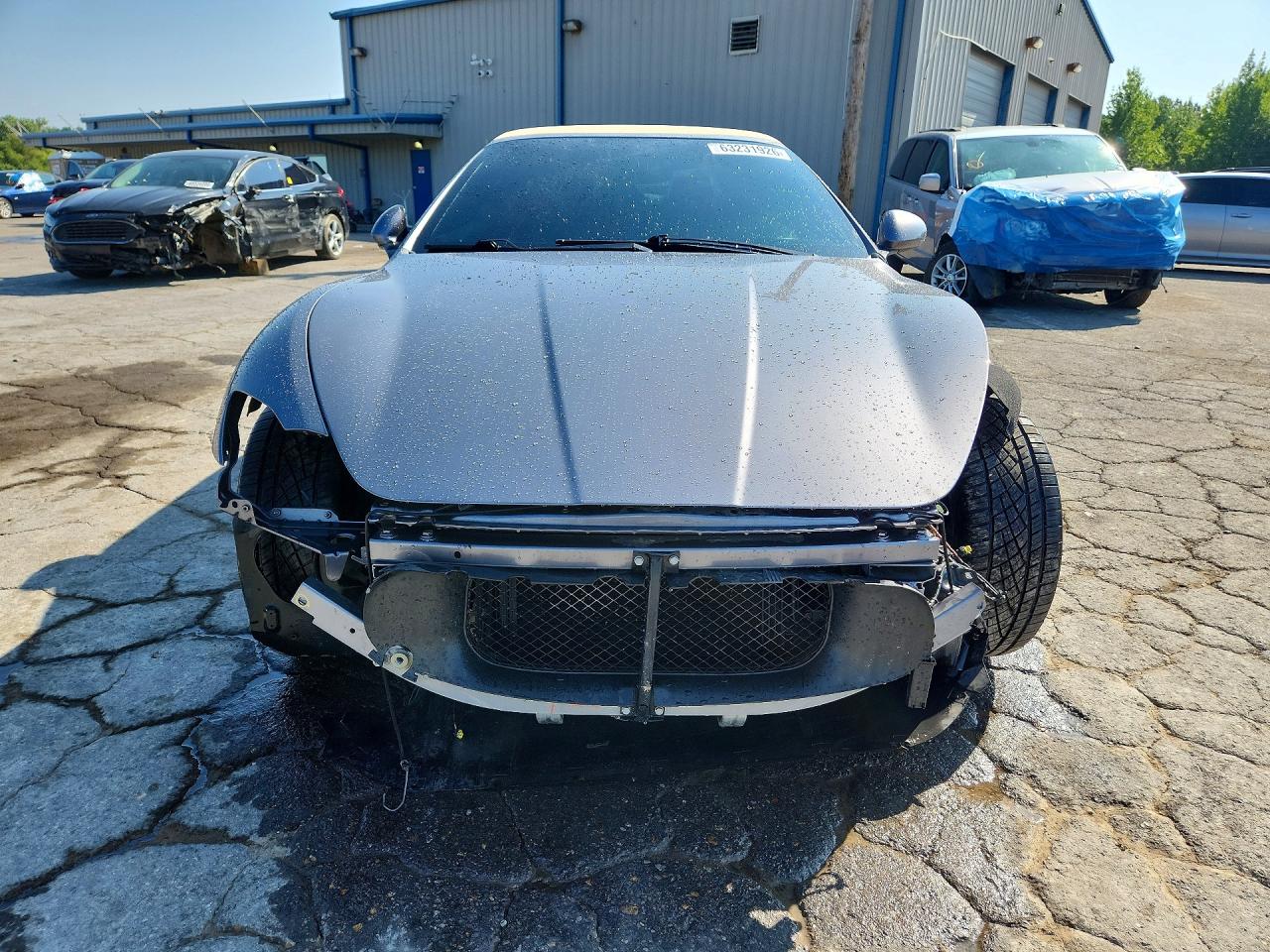 2014 Maserati Granturismo S Gray vin: ZAM45MMA3E0093404