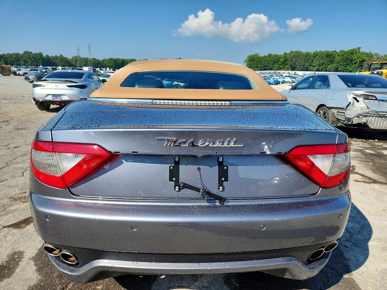 2014 Maserati Granturismo S Gray vin: ZAM45MMA3E0093404