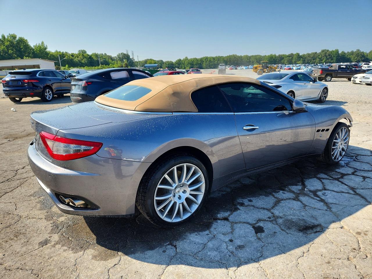 2014 Maserati Granturismo S Gray vin: ZAM45MMA3E0093404