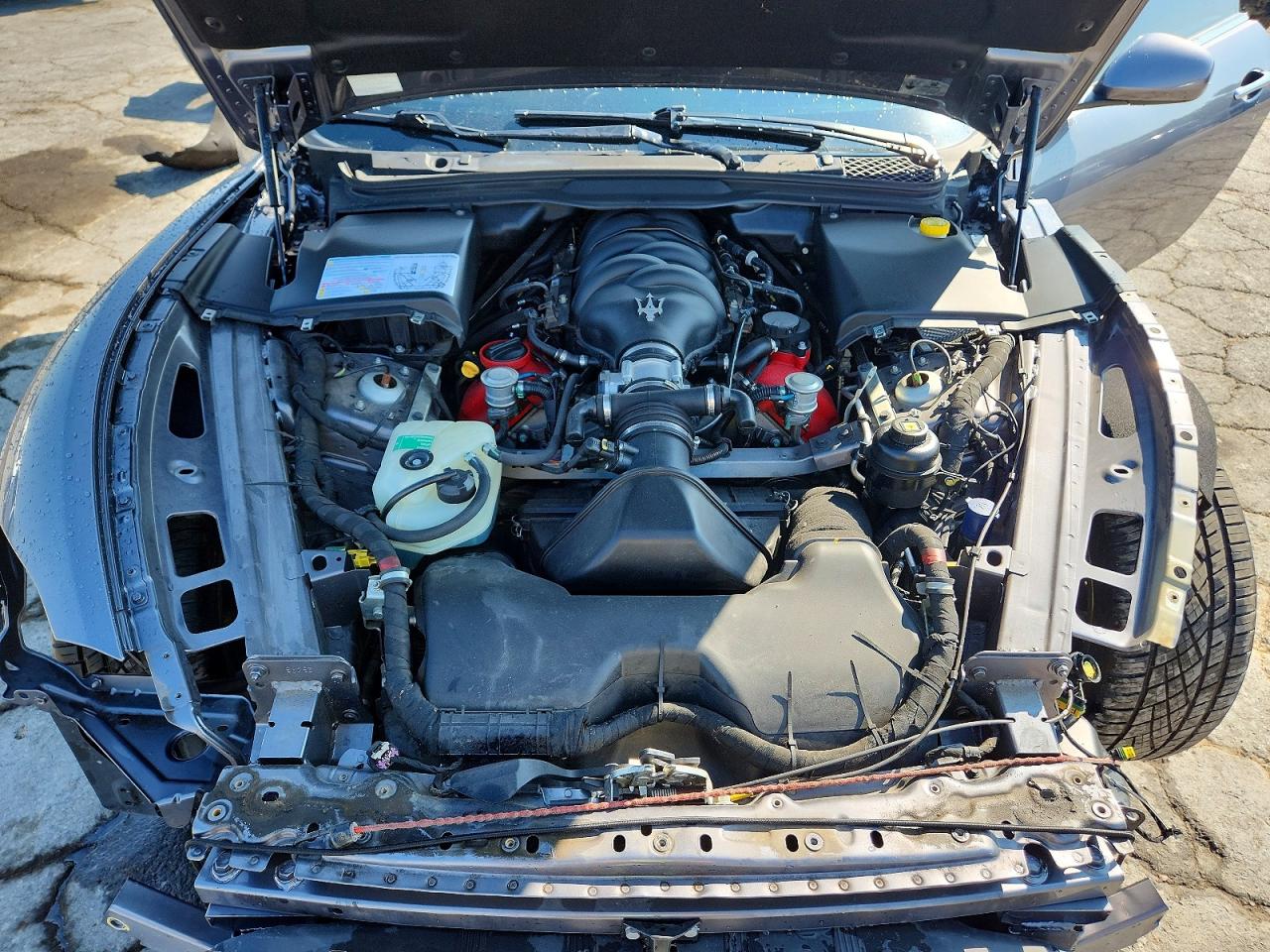 2014 Maserati Granturismo S Gray vin: ZAM45MMA3E0093404