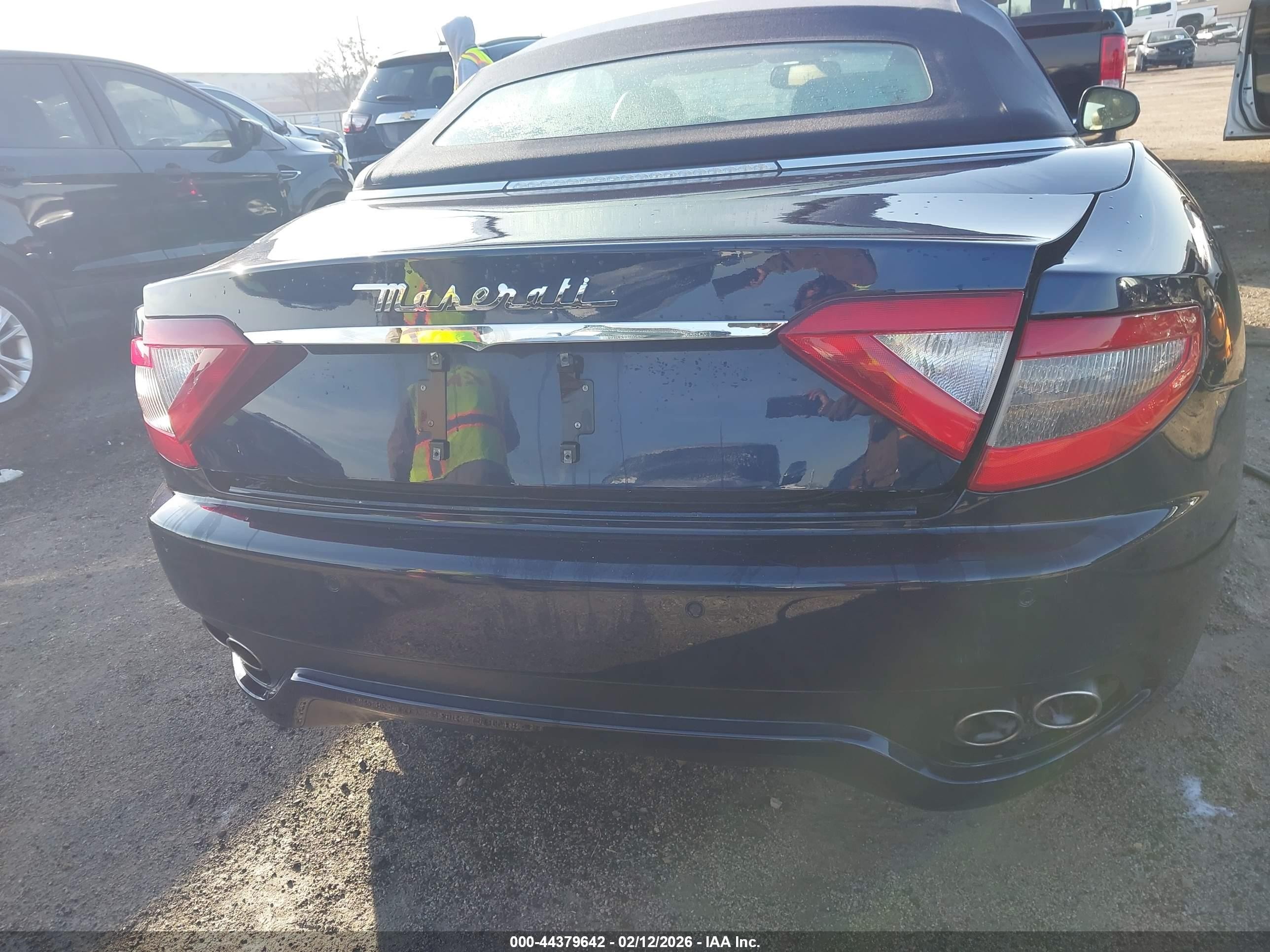 2015 Maserati Granturismo Navy vin: ZAM45MMA3F0146488