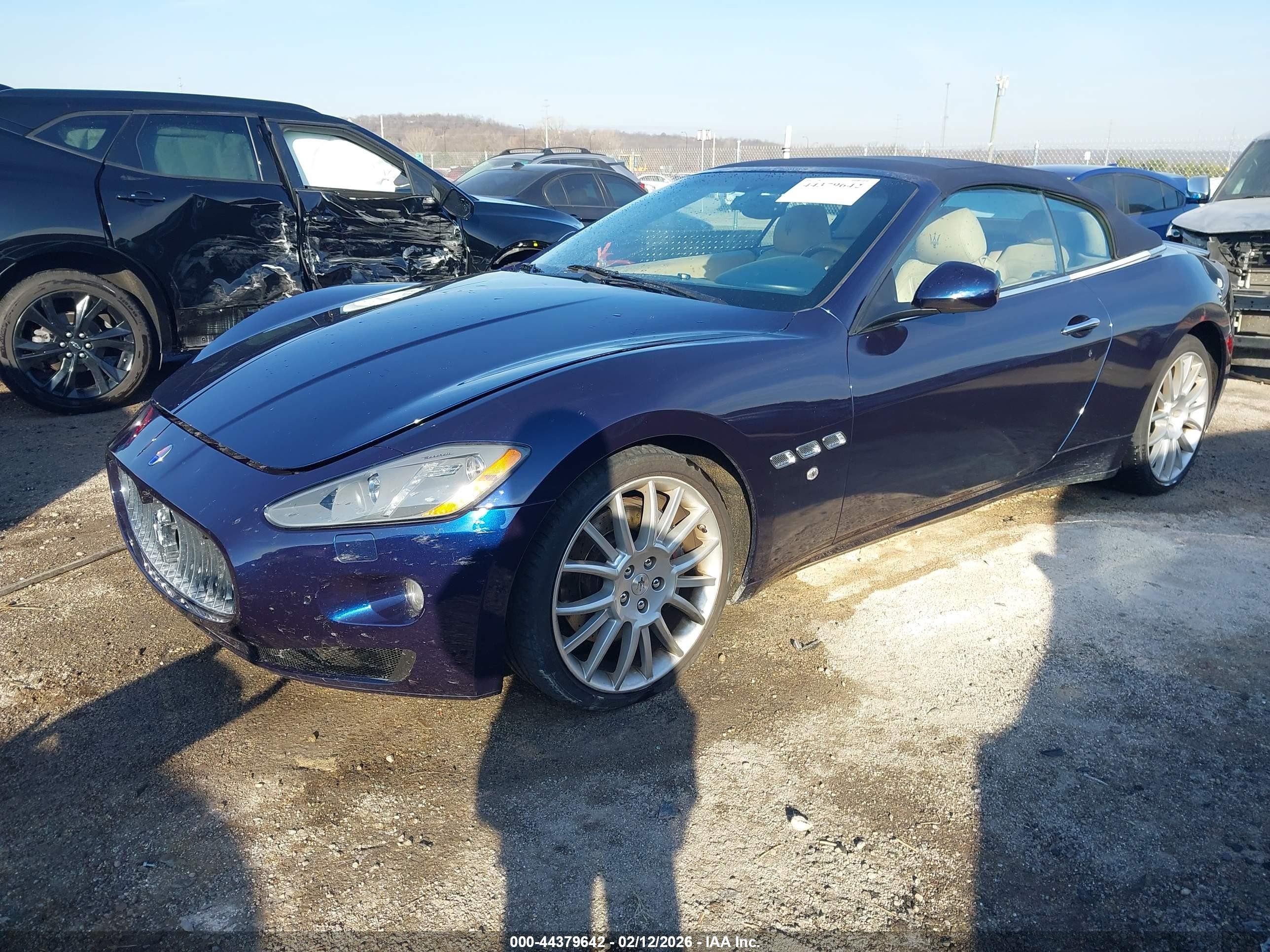 2015 Maserati Granturismo Navy vin: ZAM45MMA3F0146488