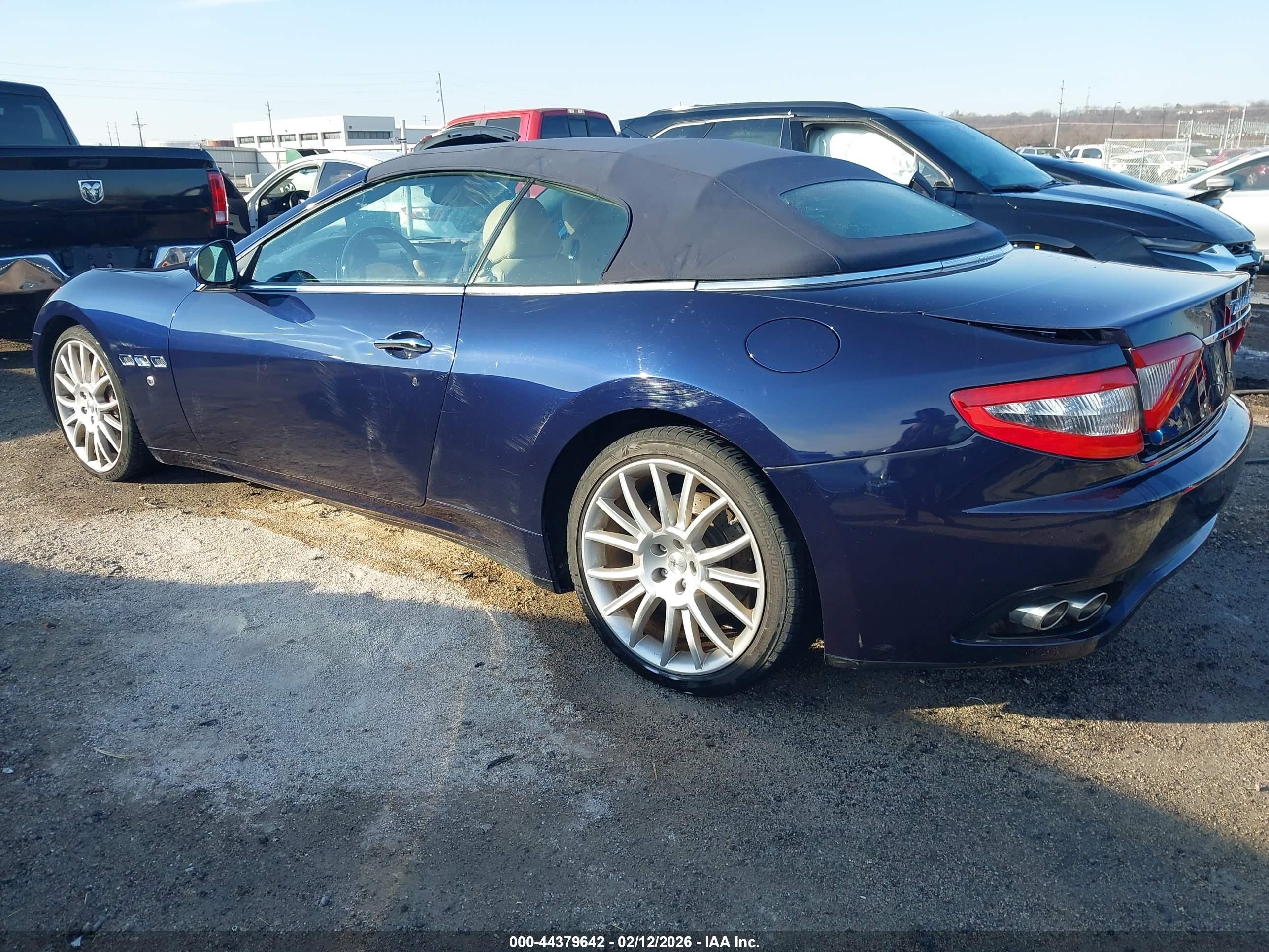 2015 Maserati Granturismo Navy vin: ZAM45MMA3F0146488