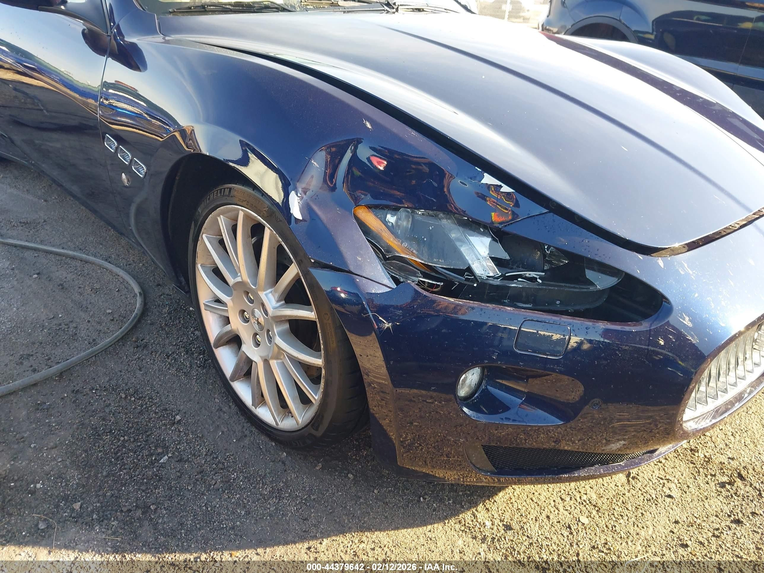 2015 Maserati Granturismo Navy vin: ZAM45MMA3F0146488