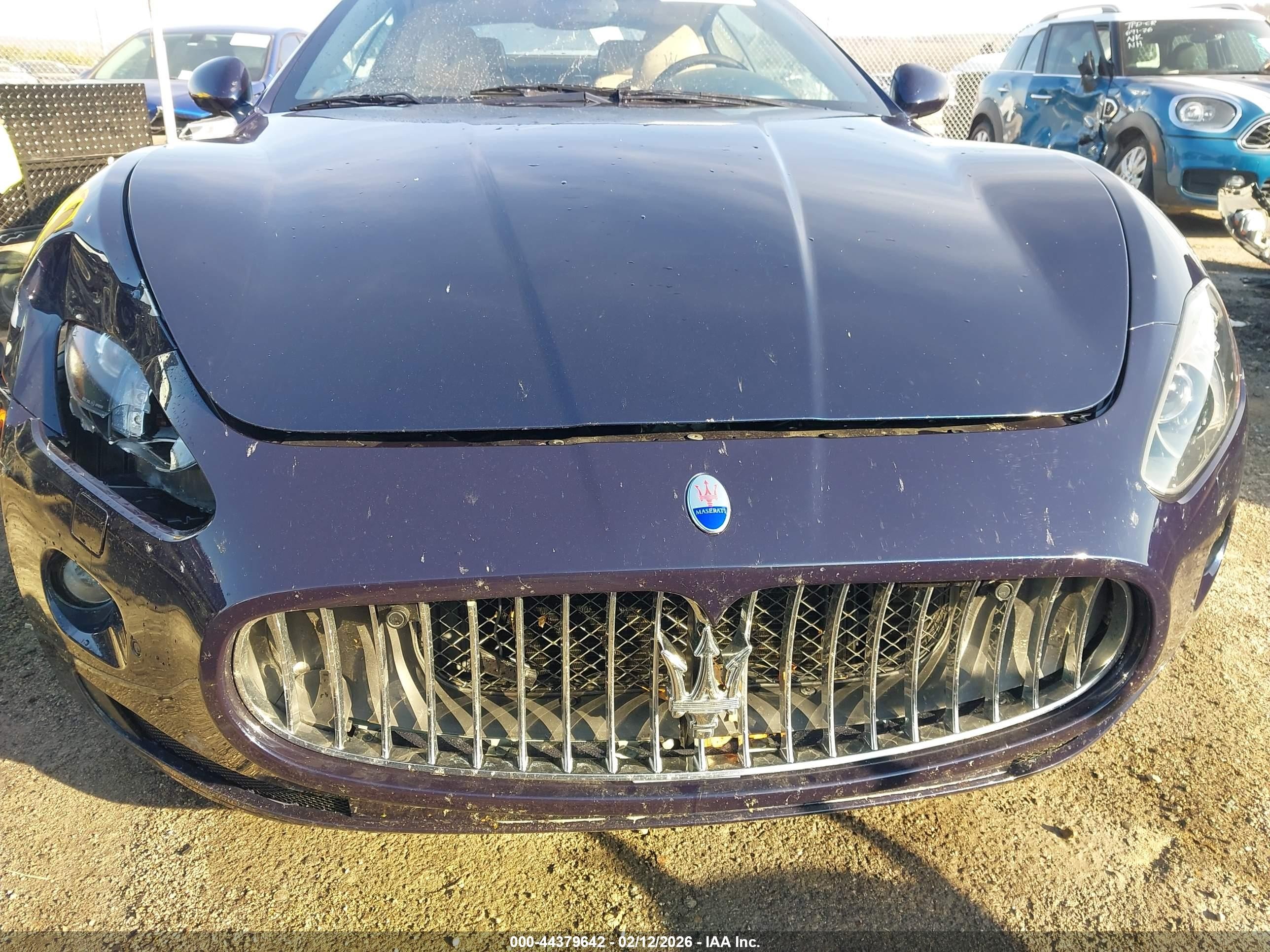 2015 Maserati Granturismo Navy vin: ZAM45MMA3F0146488