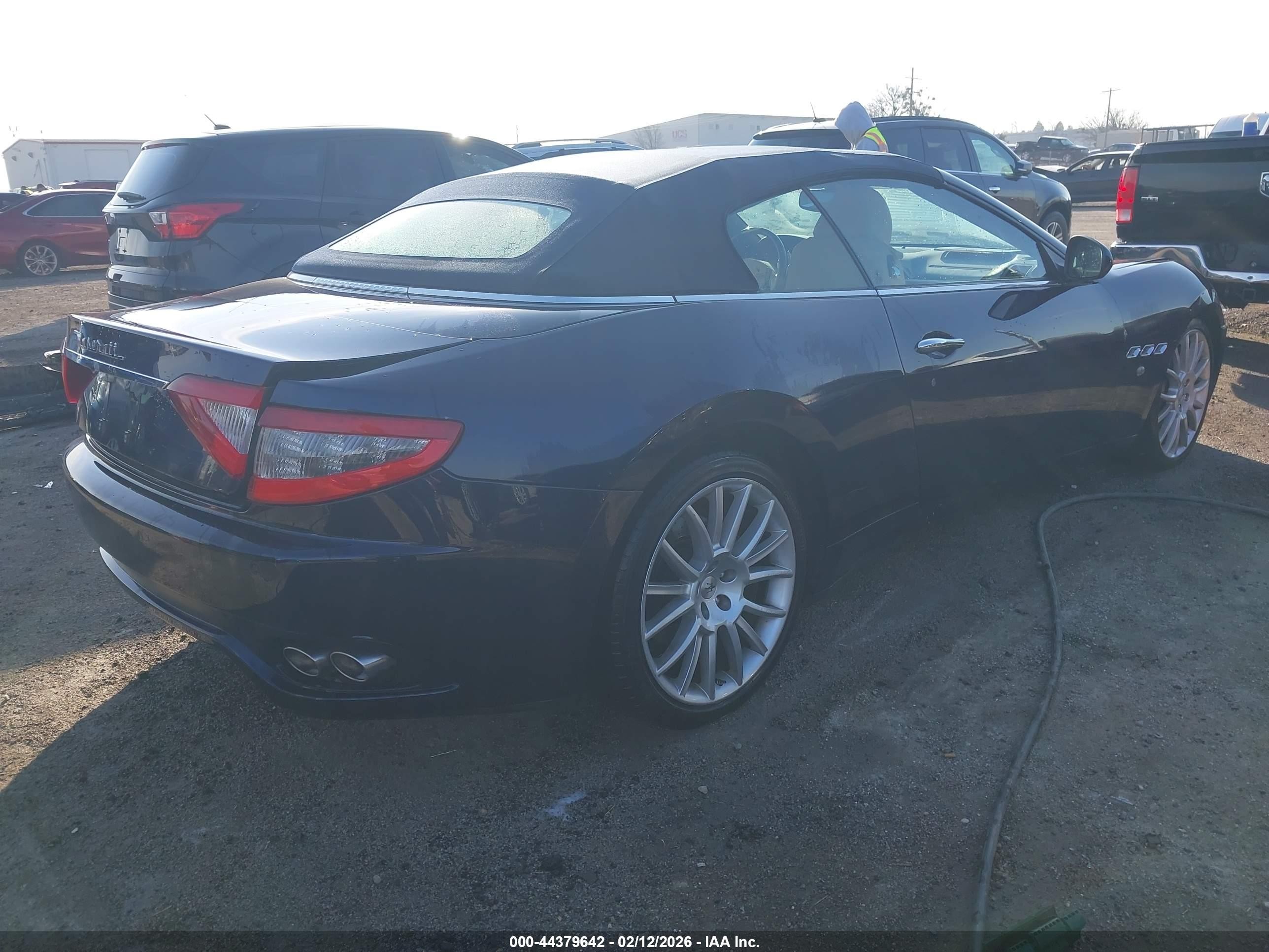 2015 Maserati Granturismo Navy vin: ZAM45MMA3F0146488