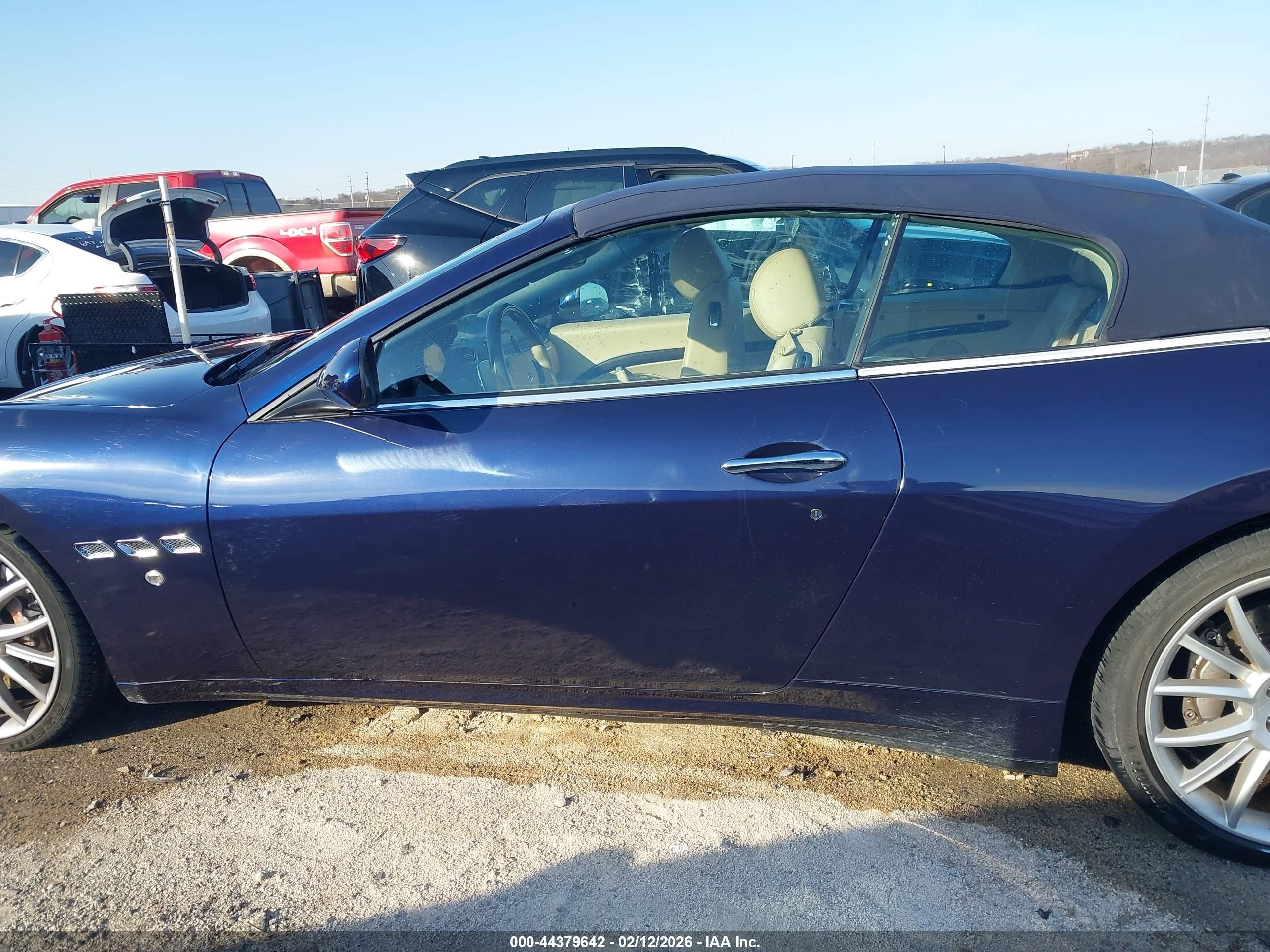 2015 Maserati Granturismo Navy vin: ZAM45MMA3F0146488