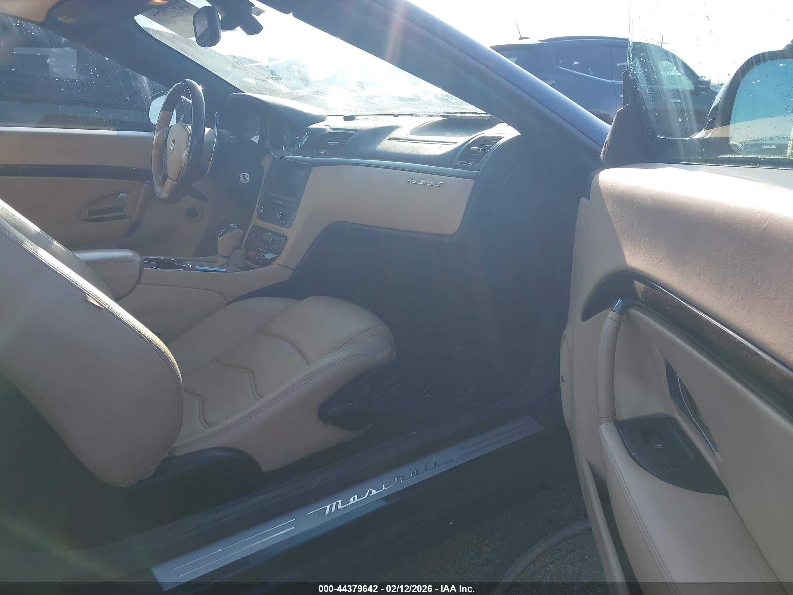 2015 Maserati Granturismo Navy vin: ZAM45MMA3F0146488