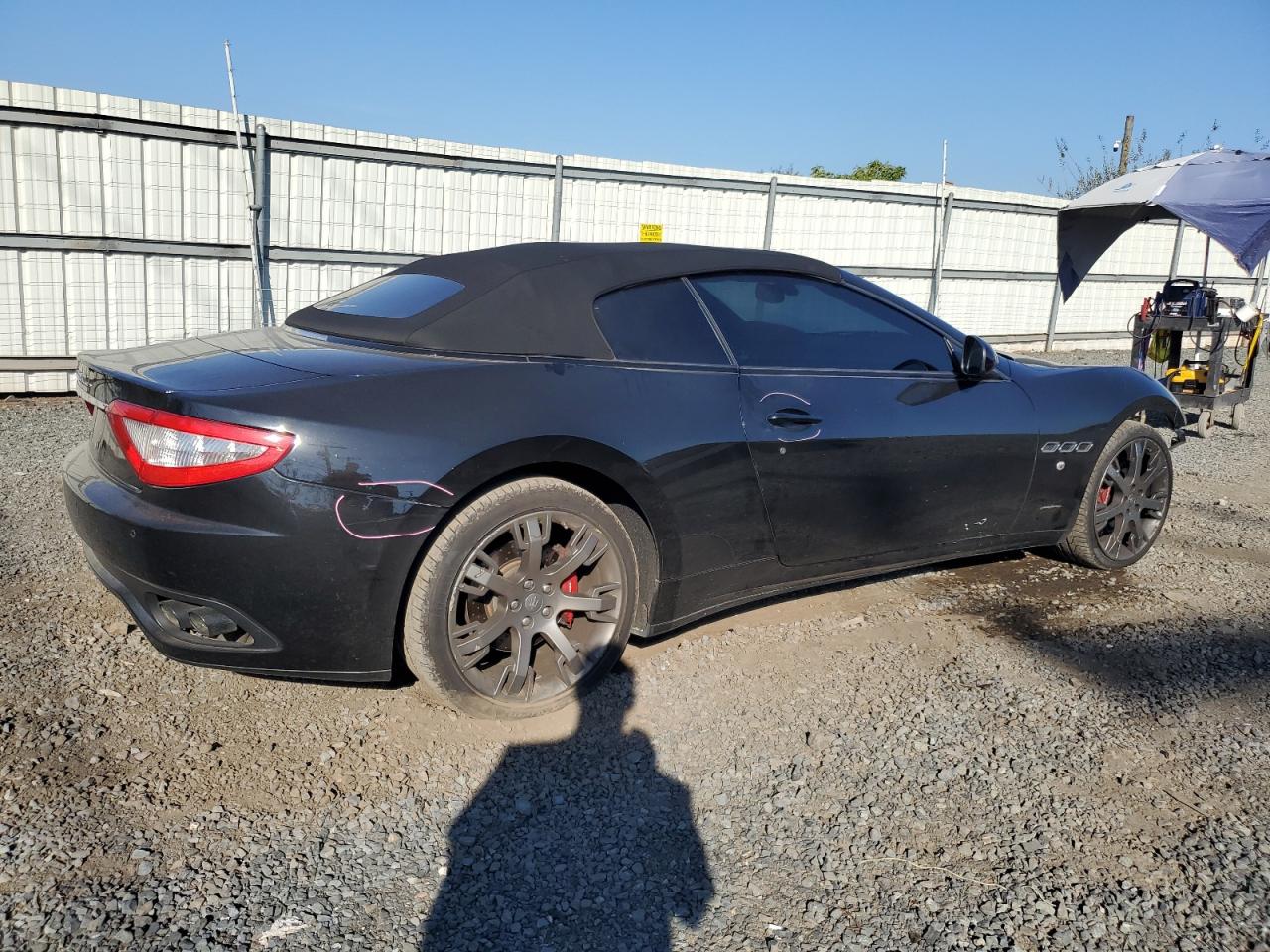 2013 Maserati Granturismo S Black vin: ZAM45MMA8D0068979