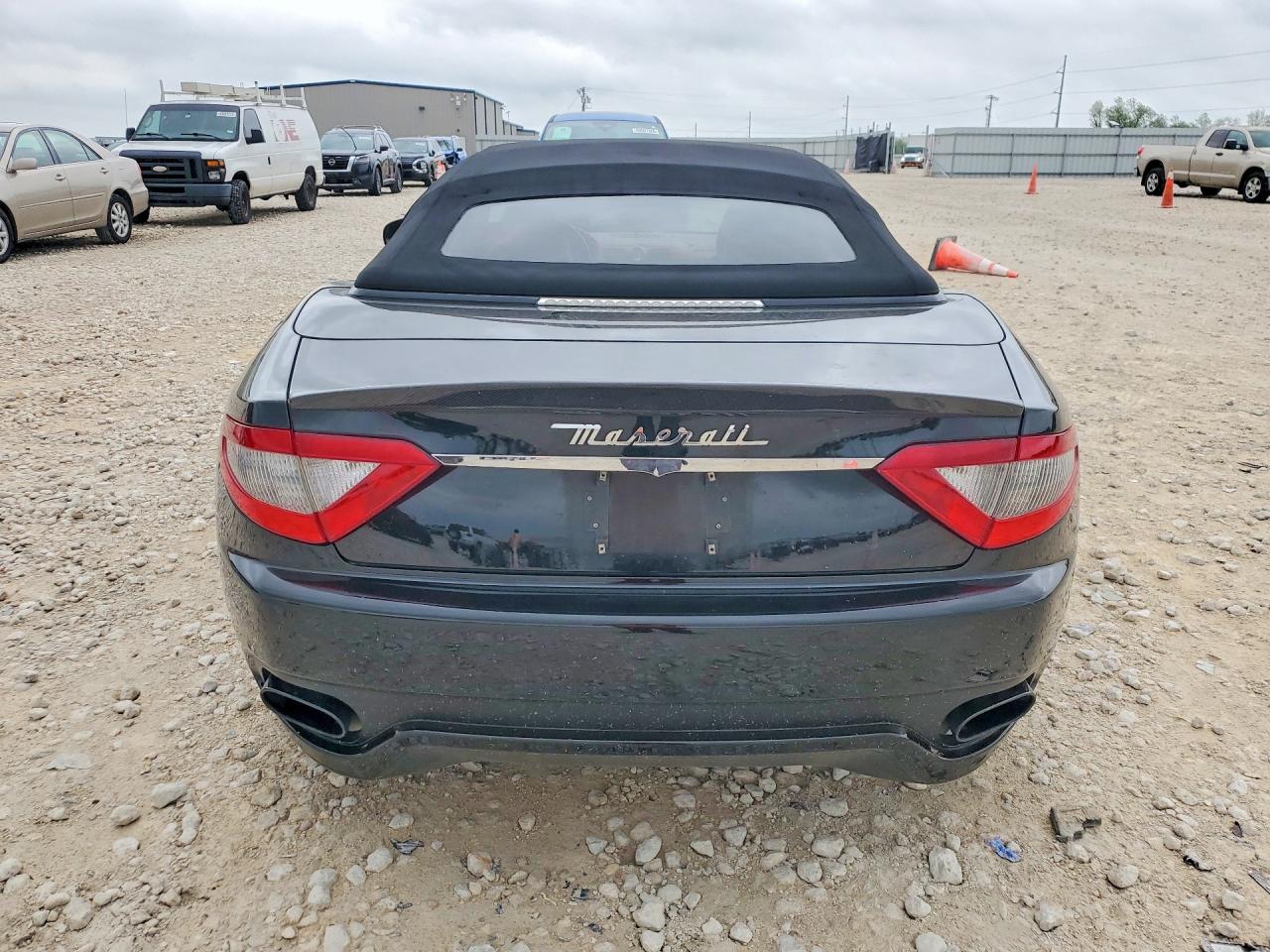 2012 Maserati Granturismo S Black vin: ZAM45MMAXC0060882