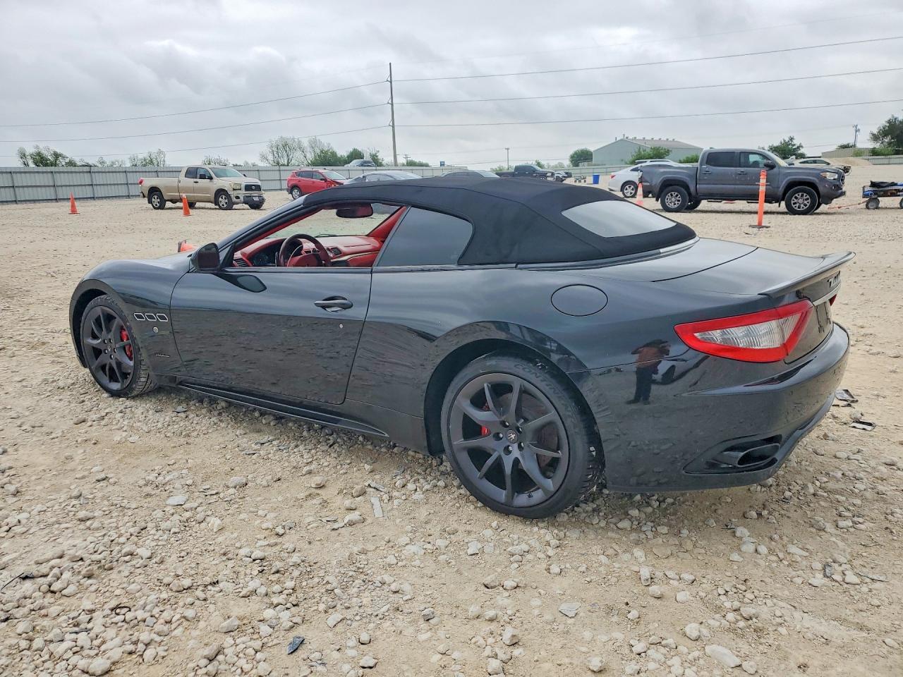 2012 Maserati Granturismo S Black vin: ZAM45MMAXC0060882