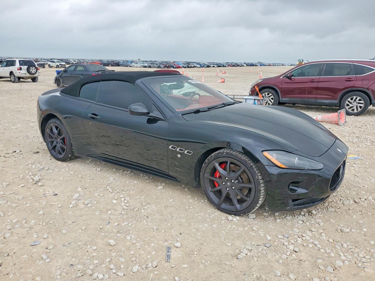 2012 Maserati Granturismo S Black vin: ZAM45MMAXC0060882