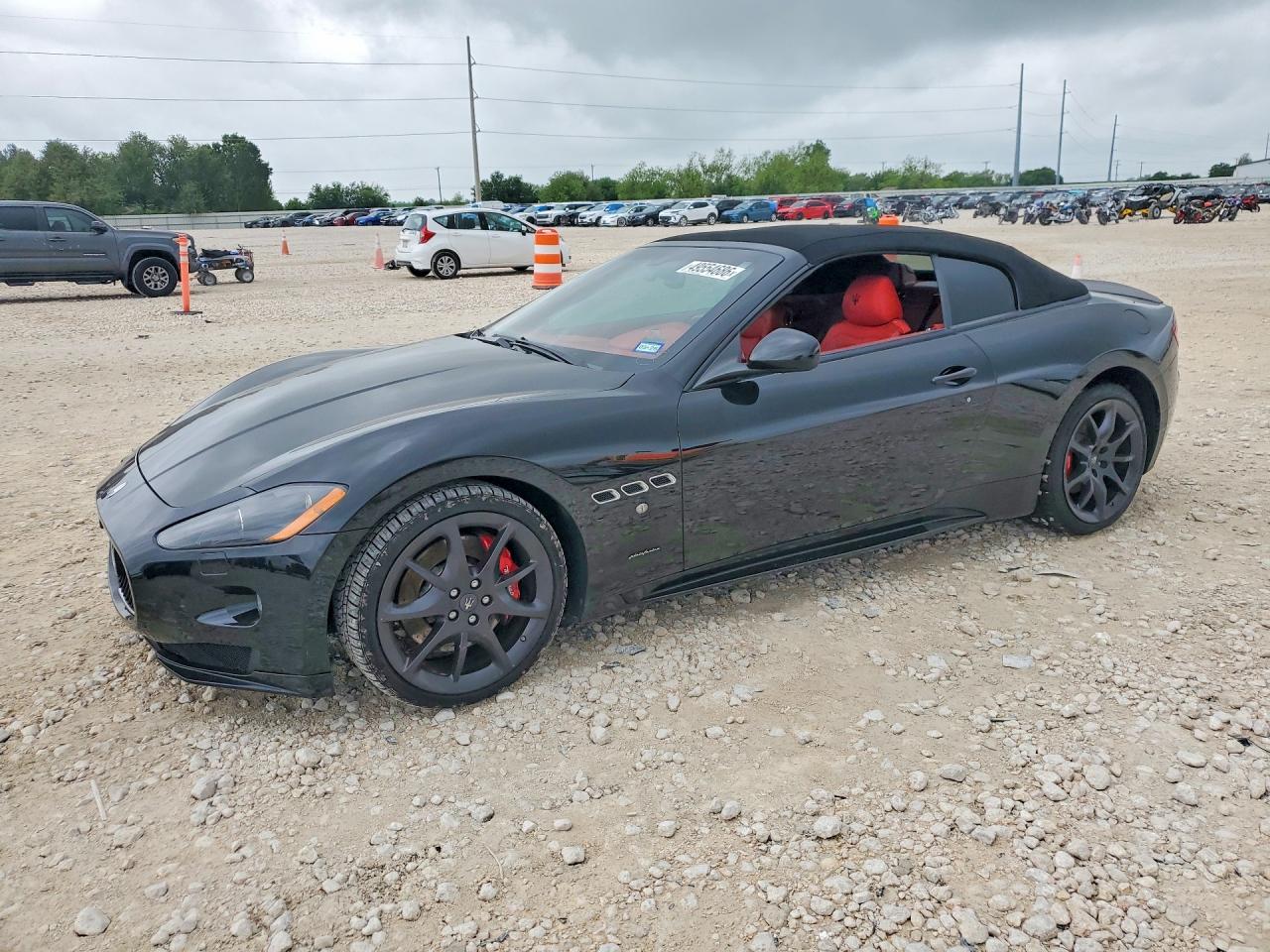 2012 Maserati Granturismo S Черный vin: ZAM45MMAXC0060882