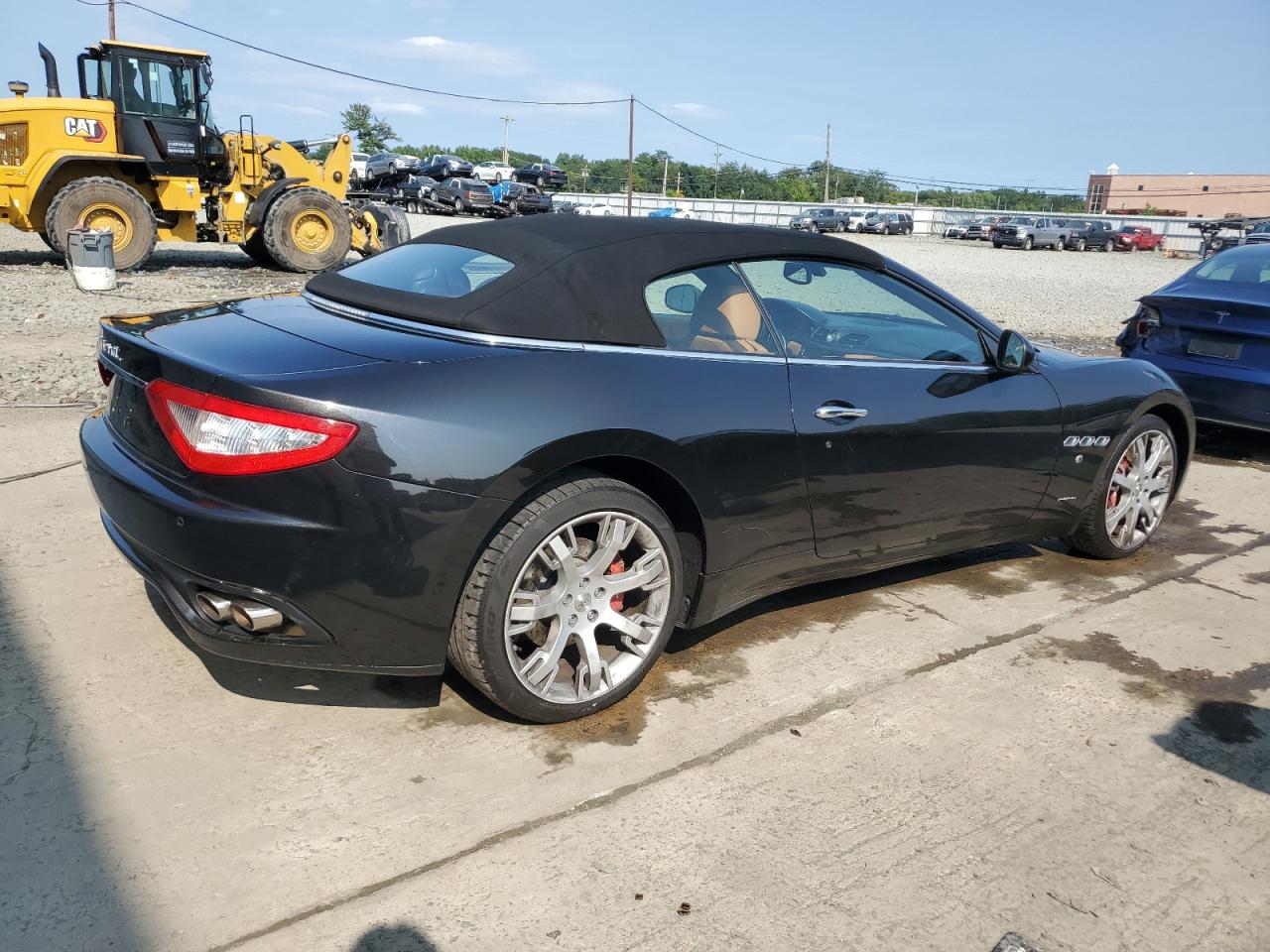 2013 Maserati Granturismo S Black vin: ZAM45MMAXD0067297