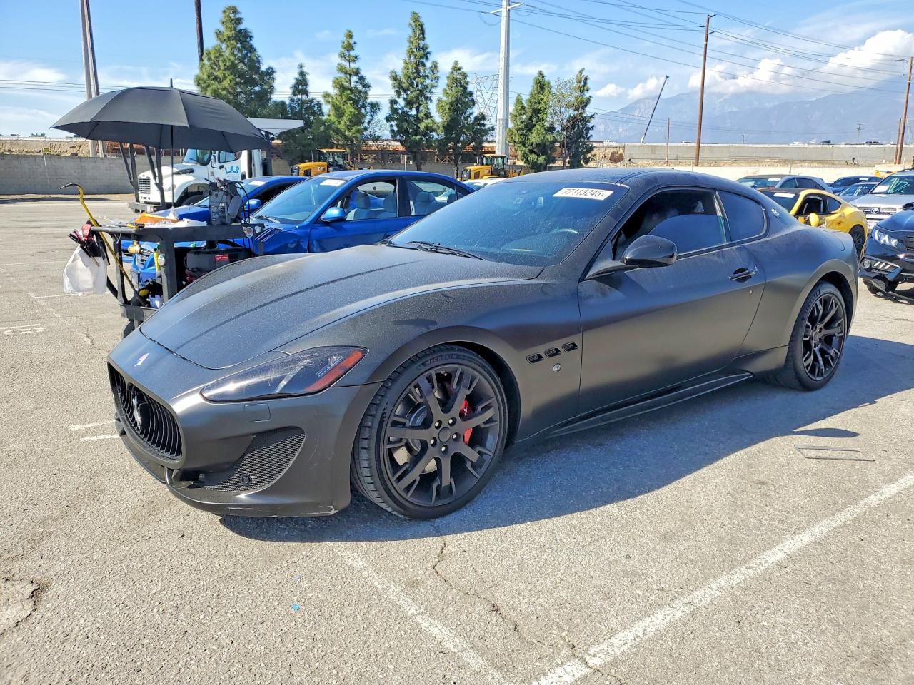 2013 Maserati Granturismo S Черный vin: ZAM45VLA0D0070295