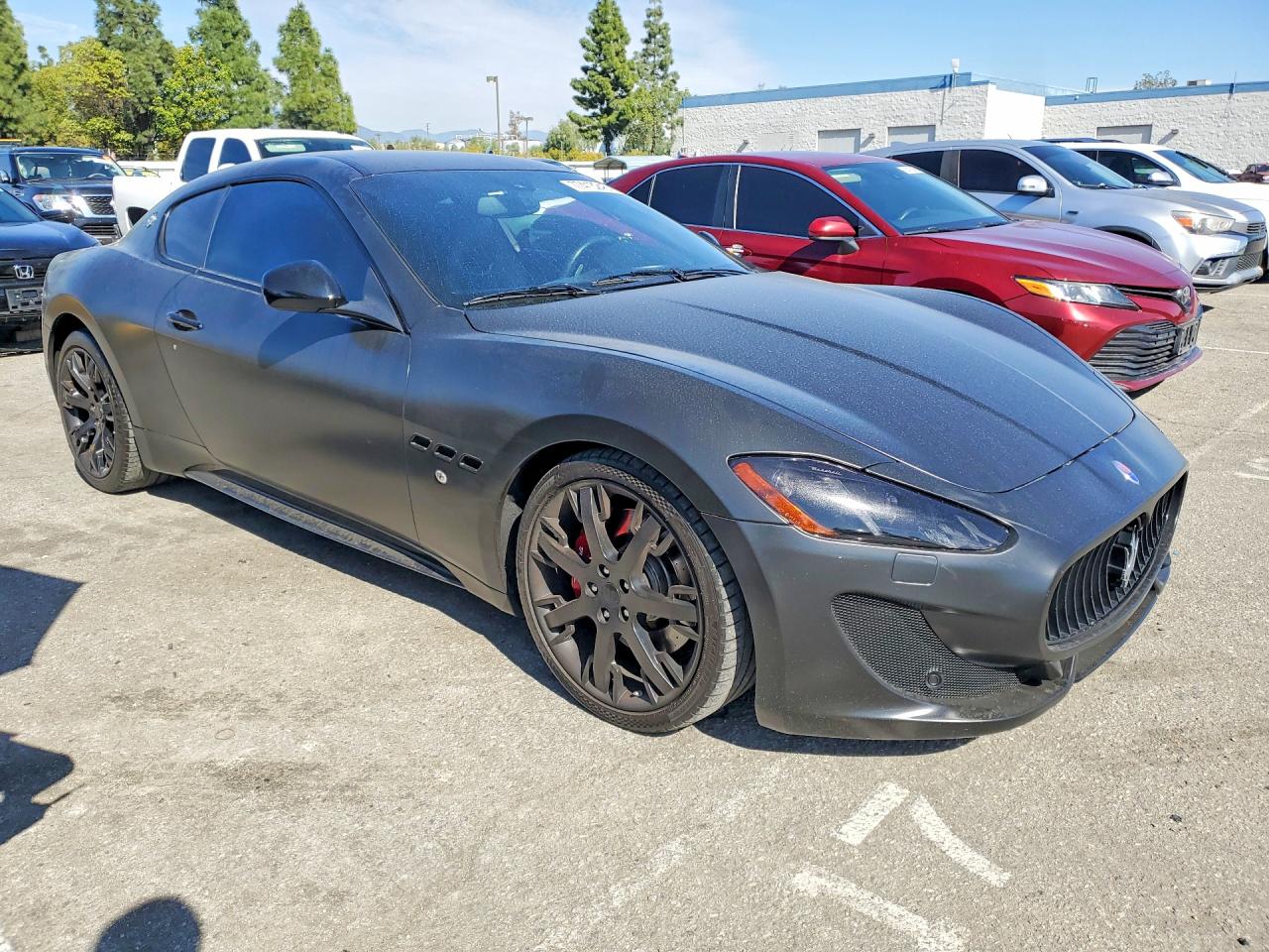 2013 Maserati Granturismo S Black vin: ZAM45VLA0D0070295