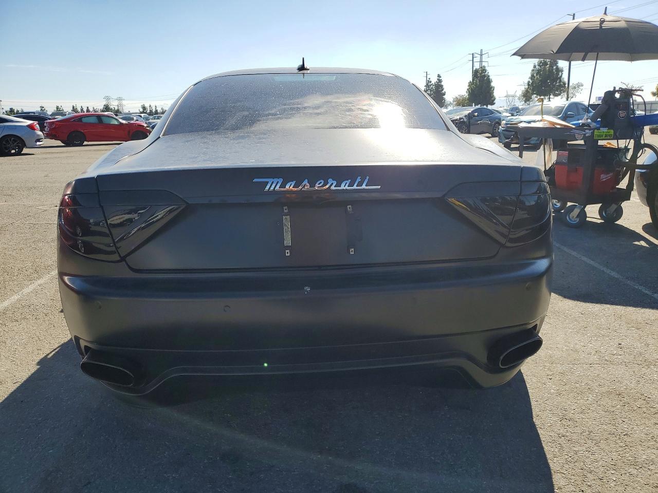 2013 Maserati Granturismo S Black vin: ZAM45VLA0D0070295
