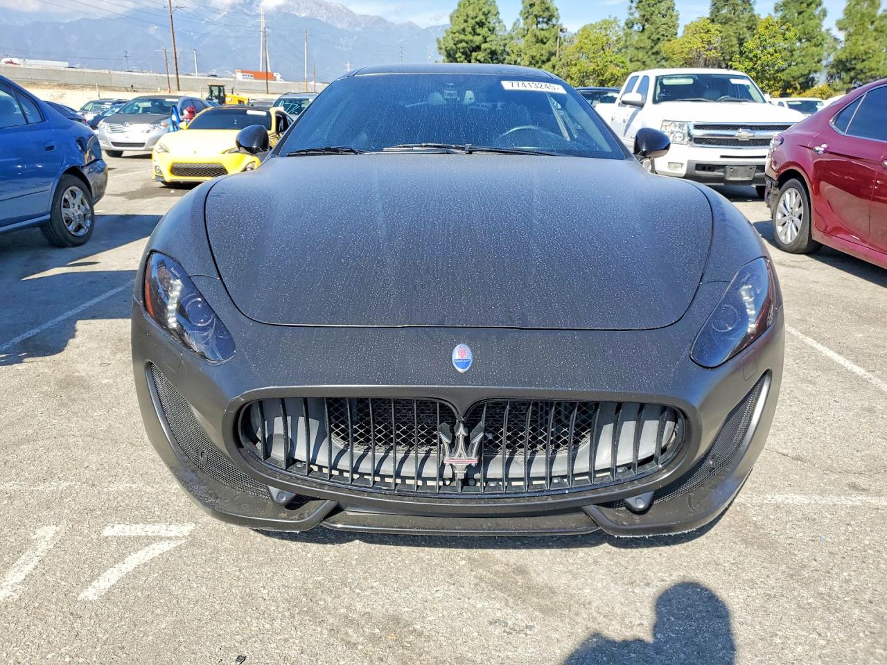 2013 Maserati Granturismo S Black vin: ZAM45VLA0D0070295