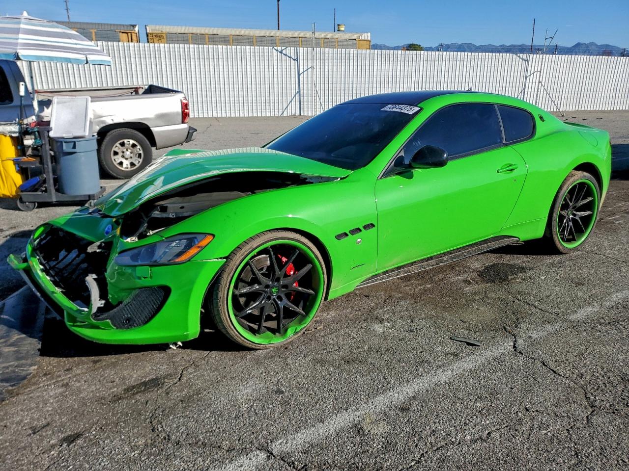 2013 Maserati Granturismo S Зеленый vin: ZAM45VLA1D0067972