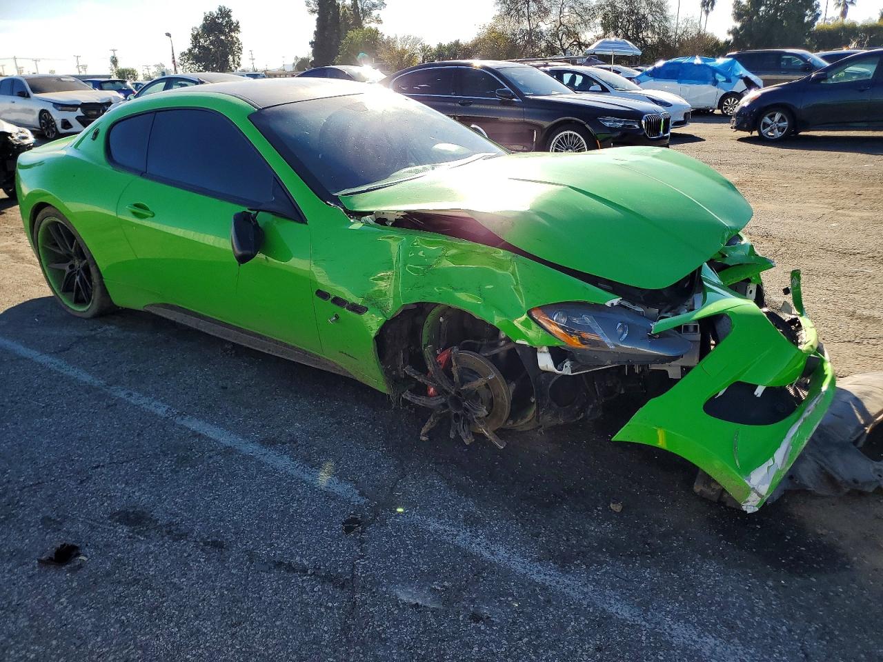 2013 Maserati Granturismo S Зеленый vin: ZAM45VLA1D0067972